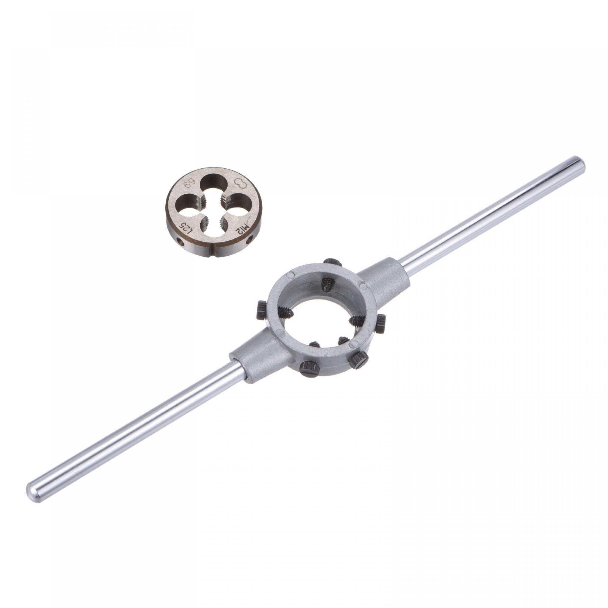 sourcing map Die Stock Handle Wrench Set, M12 x 1.25 38mm M12-M16-image-b30fb4dd-560e-4e86-a8ec-e8bae24ee9ce-60967