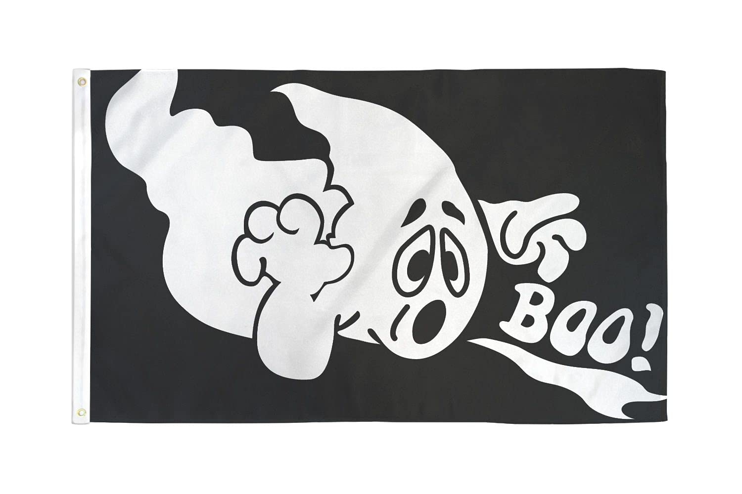 AZ FLAG - Halloween Ghost Boo Flag - Ft - 3x5 100D 3' x 5' 150x90 Cm-image-efee2d13-7e4f-4684-bd93-3cca0715b4c0-56753