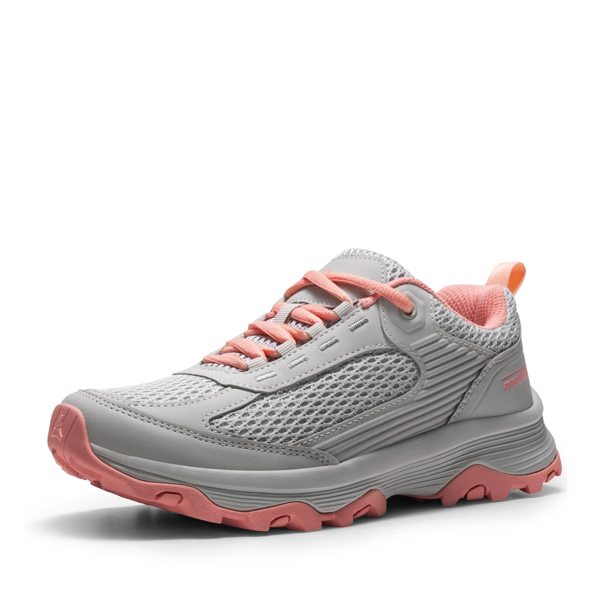 Women's Hiking Trainers Mesh - Grey Pink UK 5-image-29161577-842a-4e6f-ae8e-247c8cbb2a15-108785