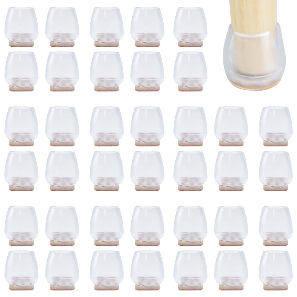 40 PCS Silicone Chair Leg Caps Floor Protectors for Square & Round Legs - Fits 16-25mm-image-9afe9f4b-8668-4c58-9e3b-a355e2f9d07d-56435