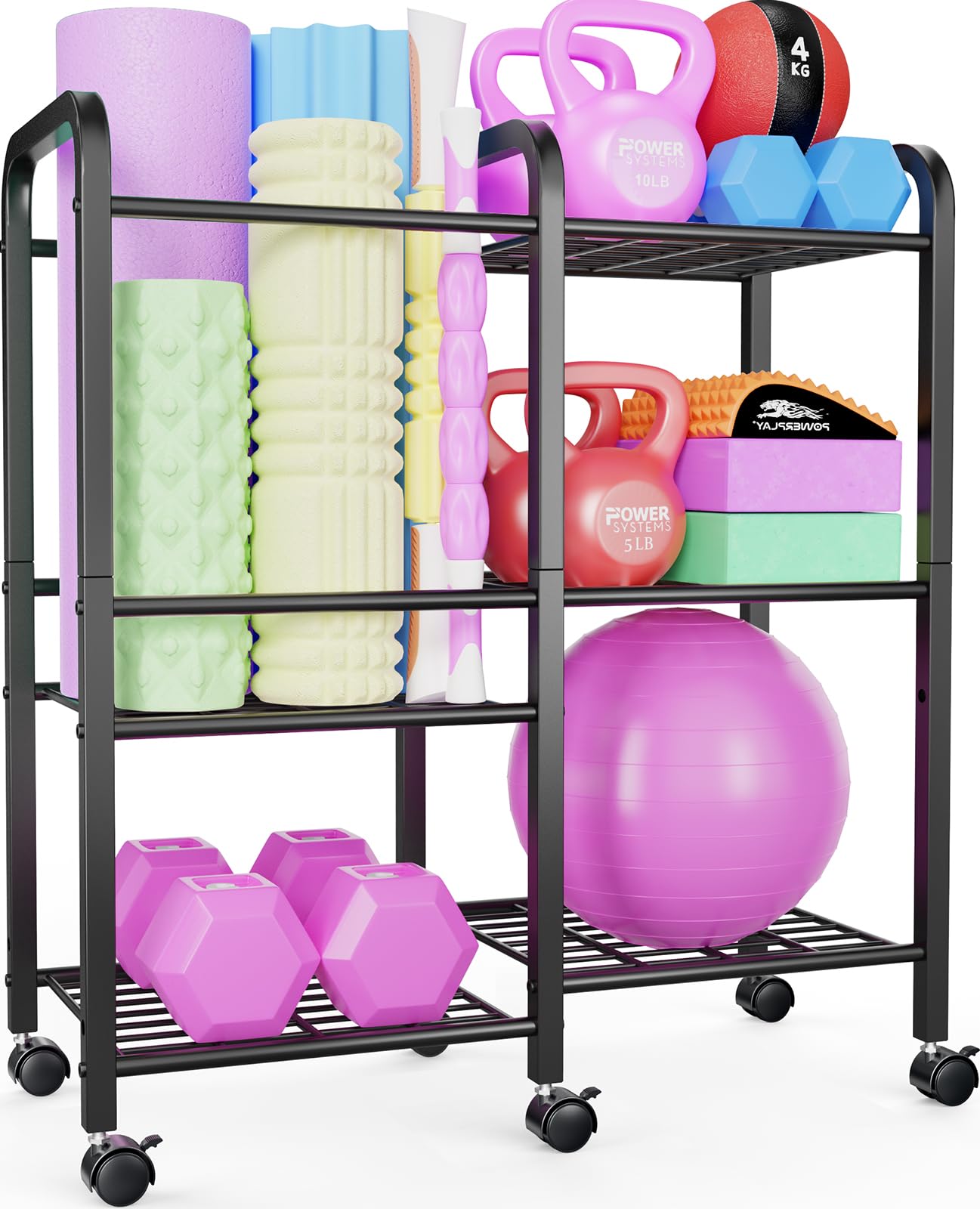 3-Tier Dumbbell Rack with Wheels - Black bk16001-image-35d8eac4-171e-4aca-aa1e-32edd498f5fd-2228