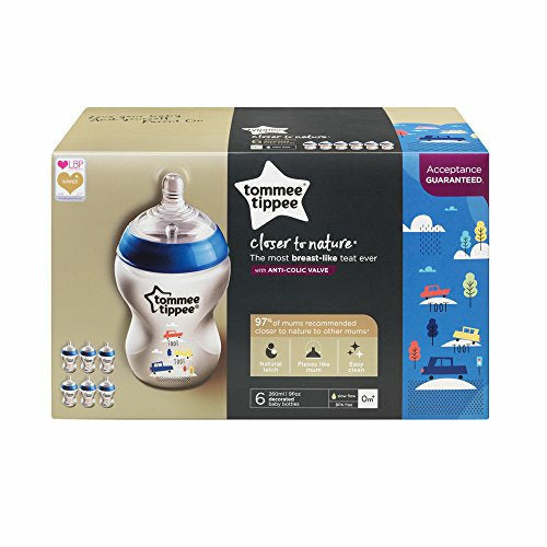 Tommee Tippee Closer To Nature Advanced Anti-colic Teat flesspeen Tommee Tippee Closer To Nature Advanced Anti-colic Teat flesspeen