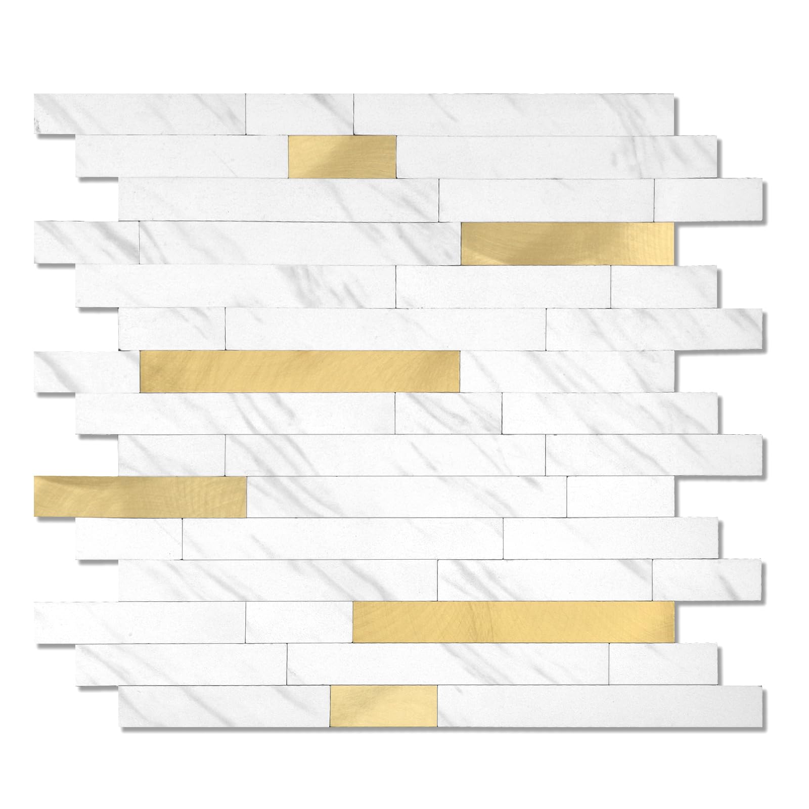 Peel & Stick Tile Backsplash - 12x12in Carla Gold, 5 Sheets-image-aaec66a5-5aa7-410f-9213-1c86474407b2-93600