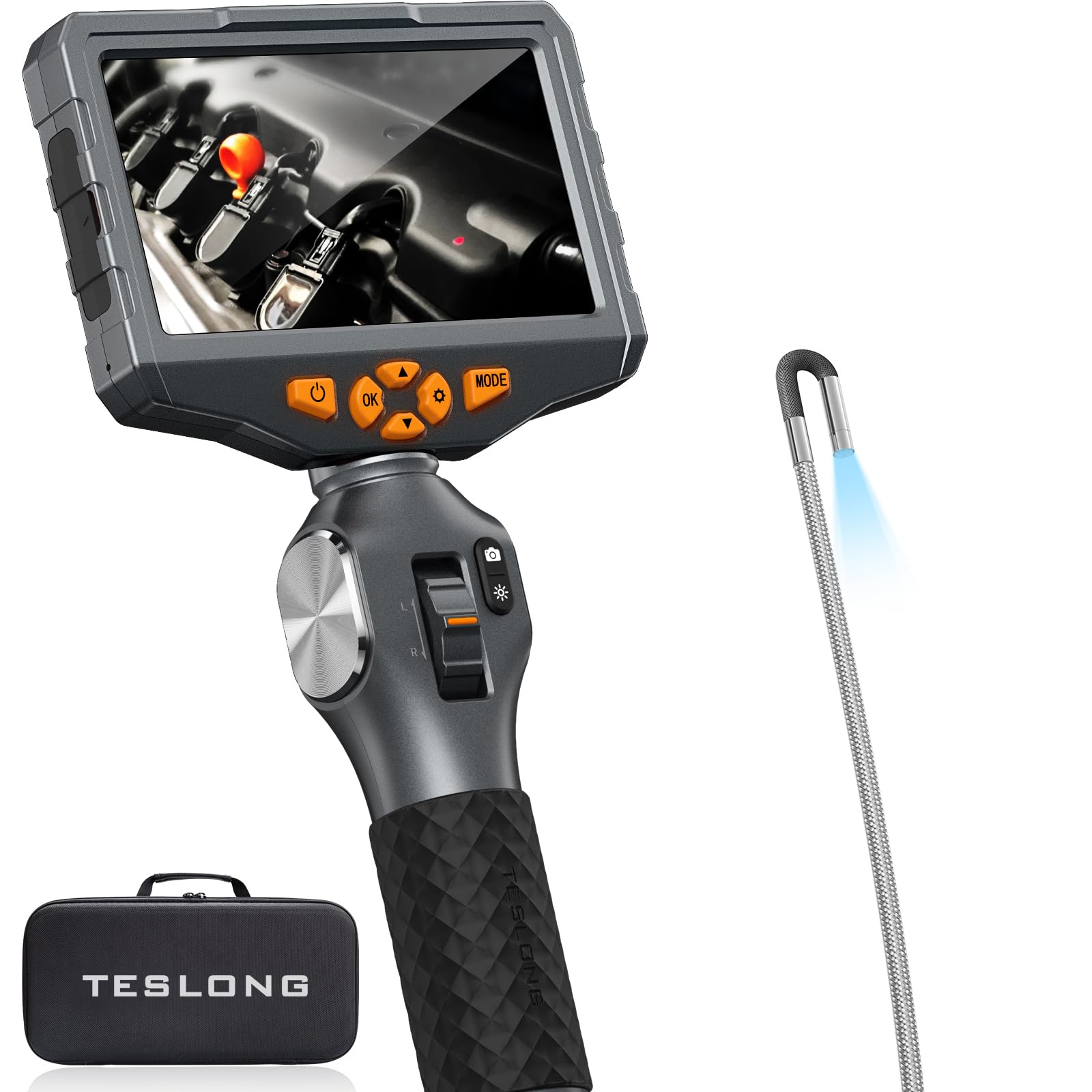 Articulating Borescope 5-inch Screen - Black 1M-image-e61d5cea-d9cb-4b3d-b85b-d6b2b87dda61-106867