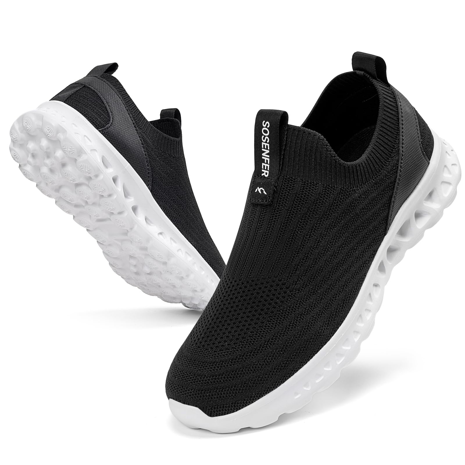 Men's Slip-On Trainers - Black UK 11.5-image-d6e2b9a0-f24d-462e-b15b-802c5432f825-108699