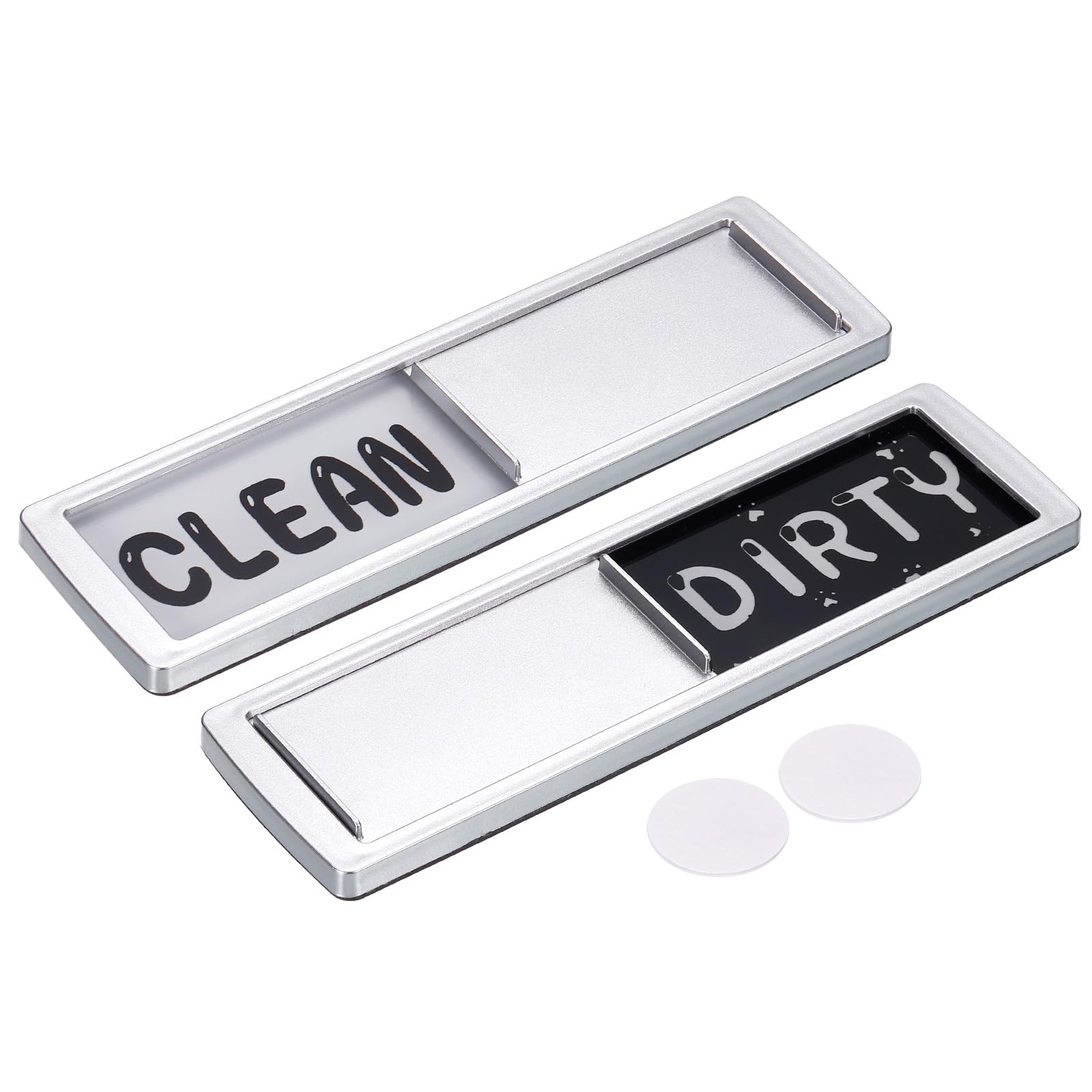 Silver Claws Clean Dirty Dishwasher Magnet Sign - Black/White, Magnetic & Adhesive Options-image-ee72a832-ca4b-4067-91a9-bf81d5faca68-60723