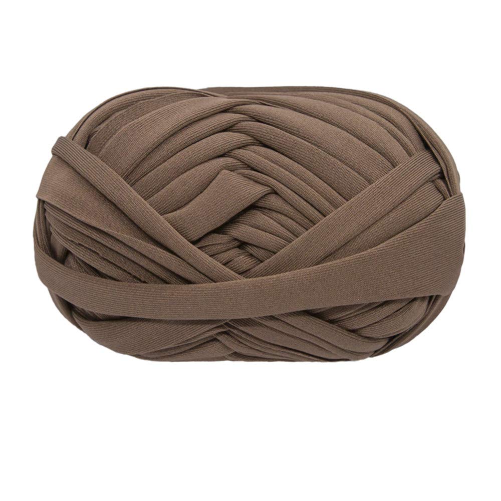 Light Brown T-Shirt Yarn for DIY Crochet & Knitting Projects - Soft, Durable & Versatile 100g