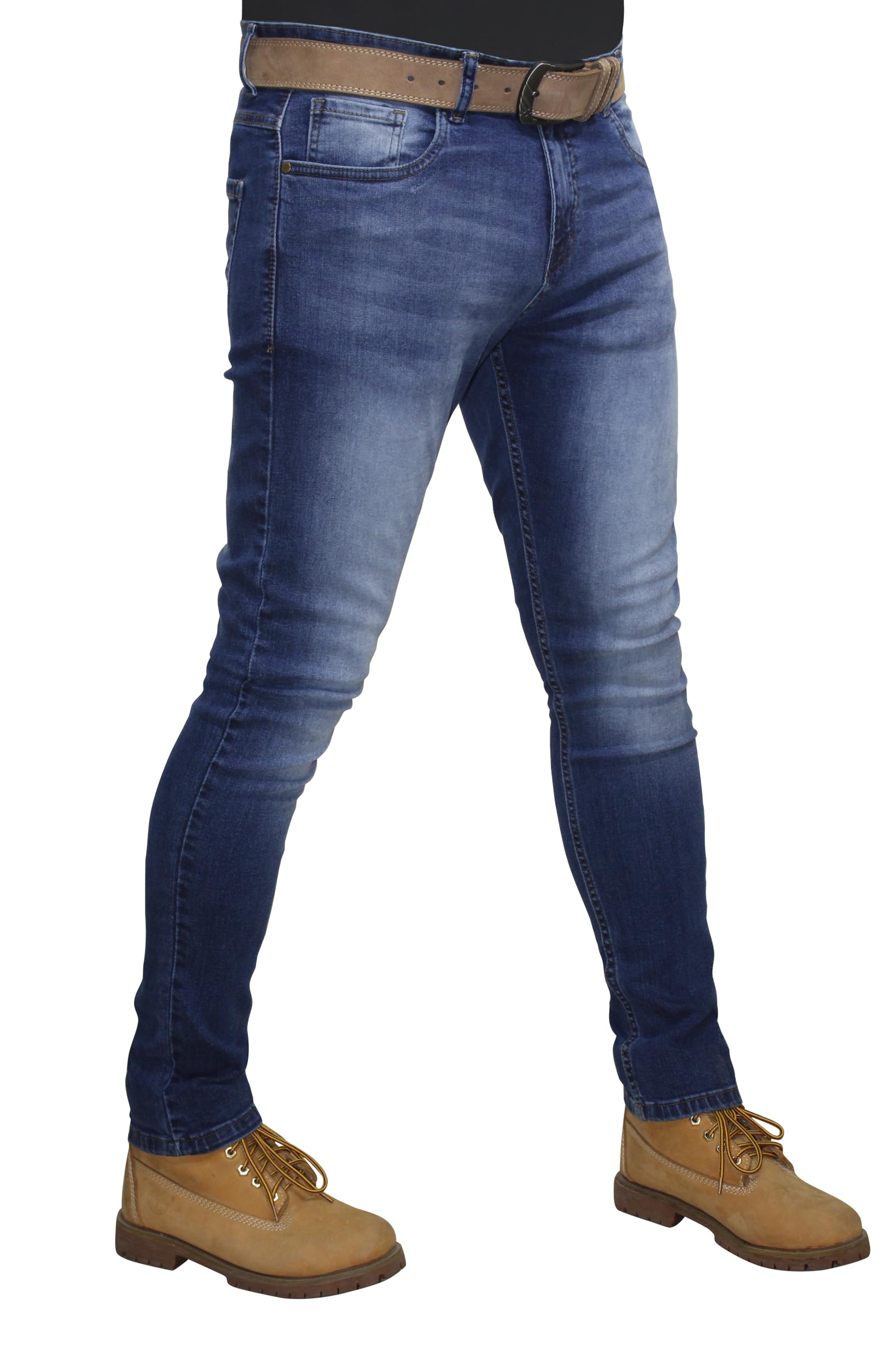 Men's Slim Fit Stretch Jeans - Blue 34W/32L-image-e4200104-0141-4bd8-8888-d3abfe8afcb6-113319
