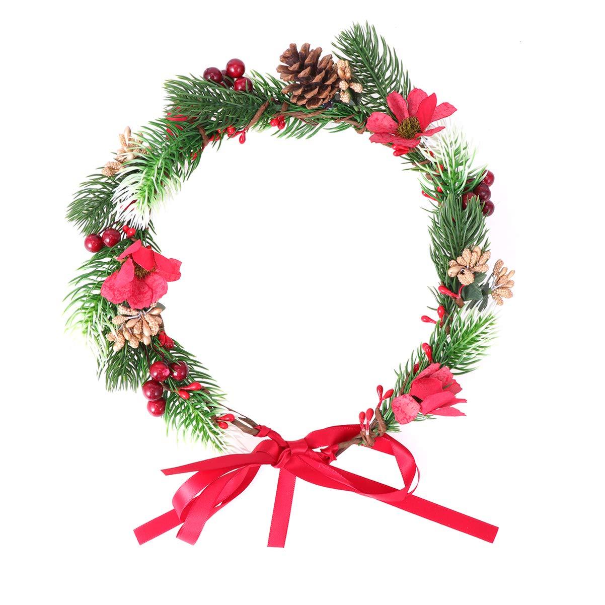 Christmas Floral Pine Cone Headband - Elegant Wreath for Parties & Weddings-image-896405cc-3b87-4dca-a3aa-3e32887babf4-58439