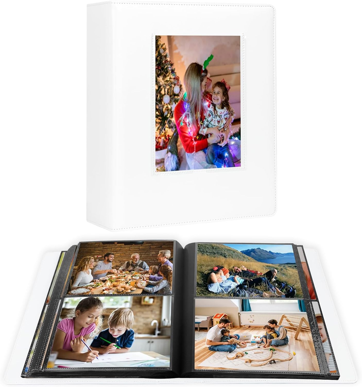 272 Pocket Photo Album - 7x5 White-image-37b8109f-4a67-4e37-a183-a2fd859d1e8e-93701