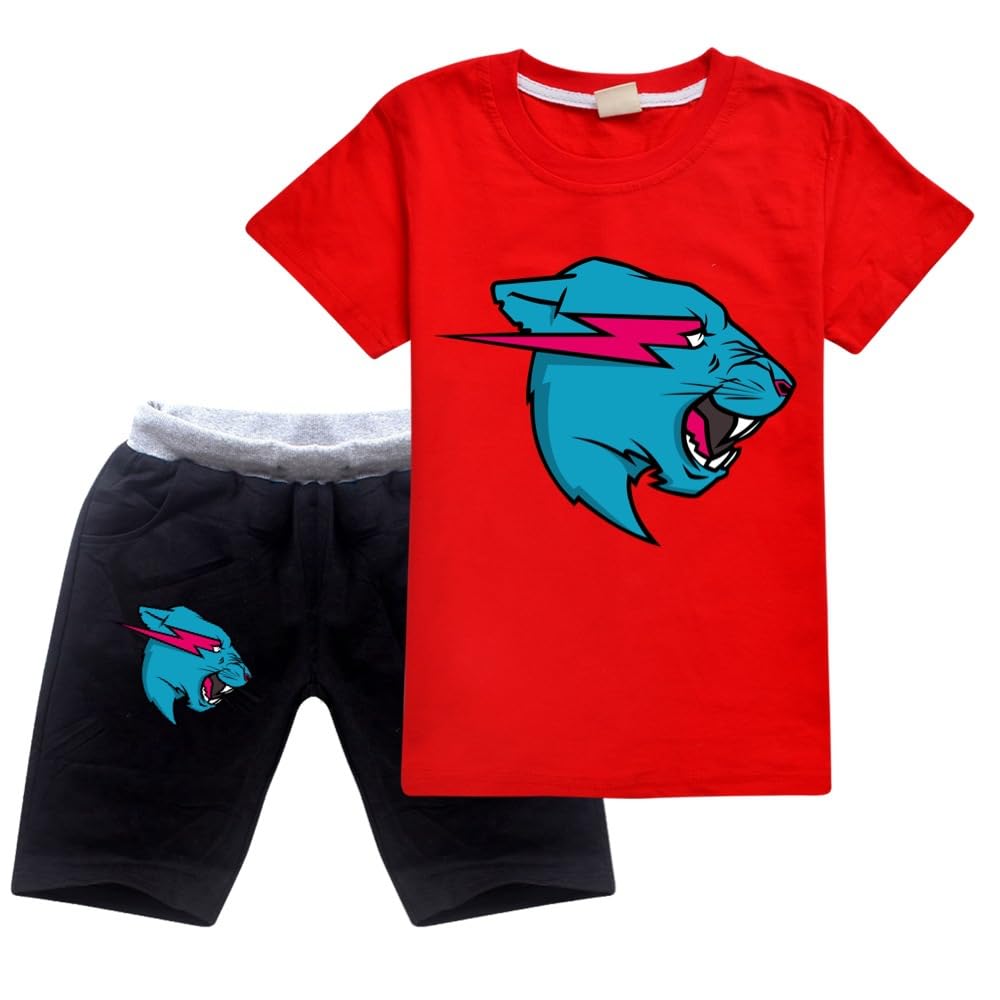Kids Lightning Cat Pyjamas Set - Red 12-13 Years-image-2e1a437d-e018-4c89-a878-a1cfe368a3d4-120417