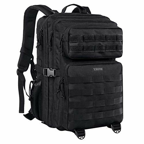 YOREPEK Military Tactical Backpack, 45L Molle Army Backpack Large