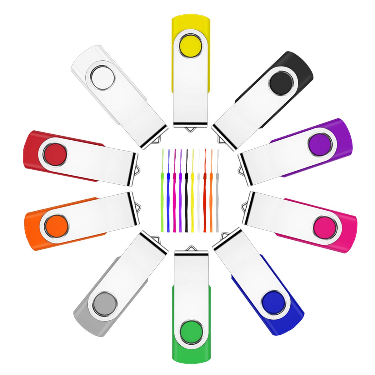 32GB USB Flash Drives 10 Pack - Multicolour 10PCS-image-b09235aa-315a-44aa-b28f-60bd5ef50879-123421