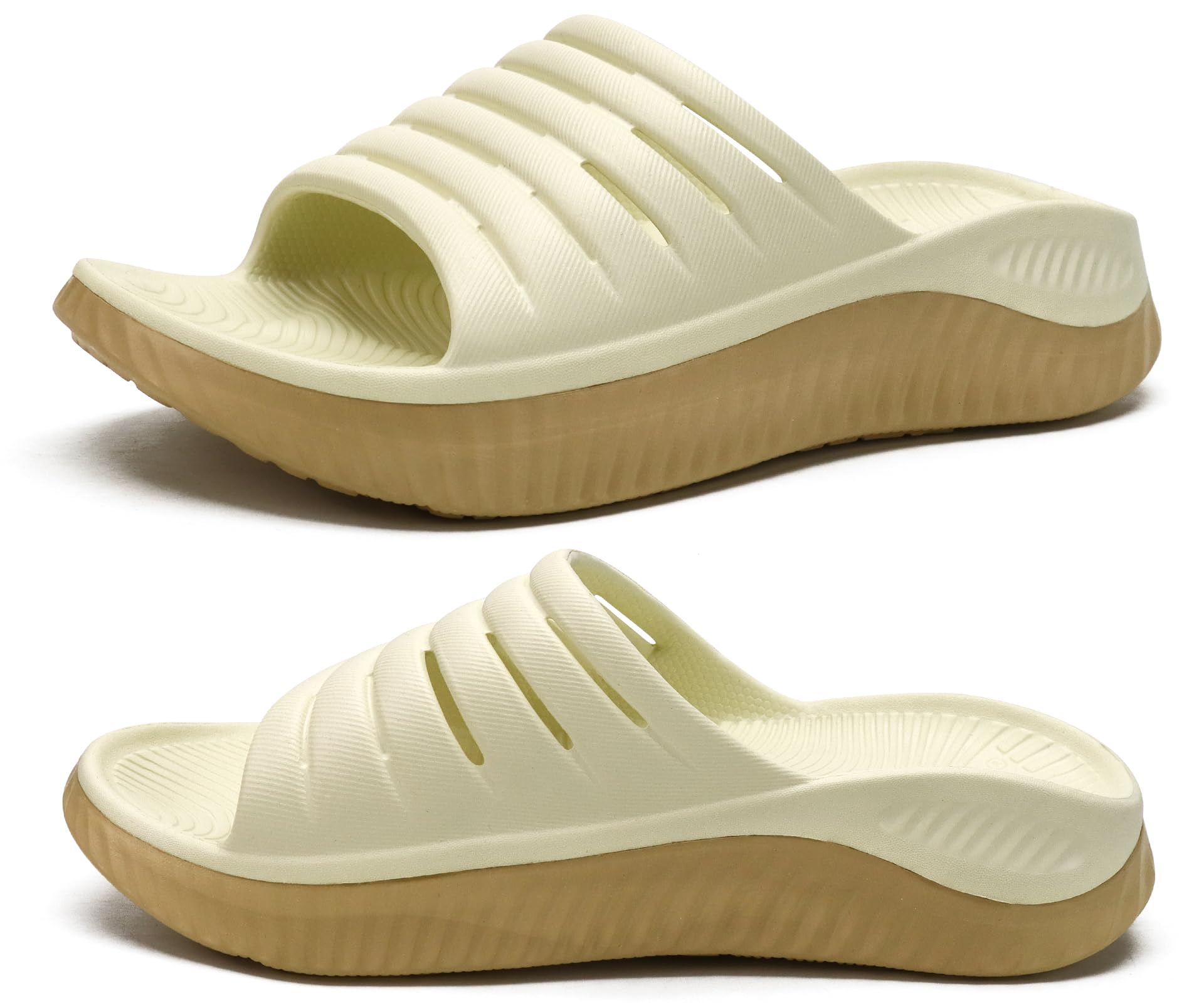 Women's Recovery Sandals - Beige Khaki UK 6.5-image-b43c2dd6-9fec-408b-a5bc-4e10a9208a7c-105574