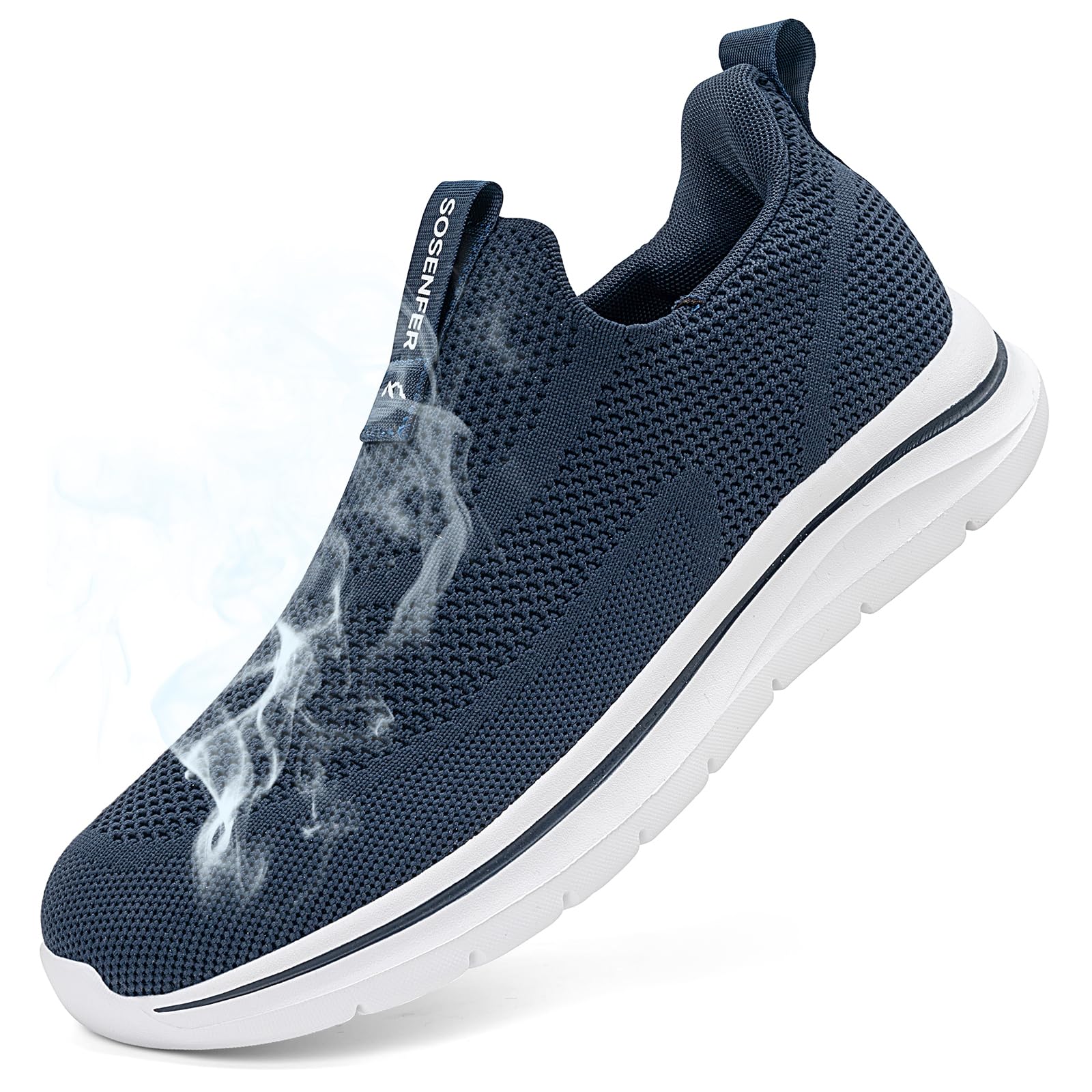 Men's Slip-On Trainers - Blue 41-image-f207c8e4-cdc5-4474-acea-0145e95077ad-88110