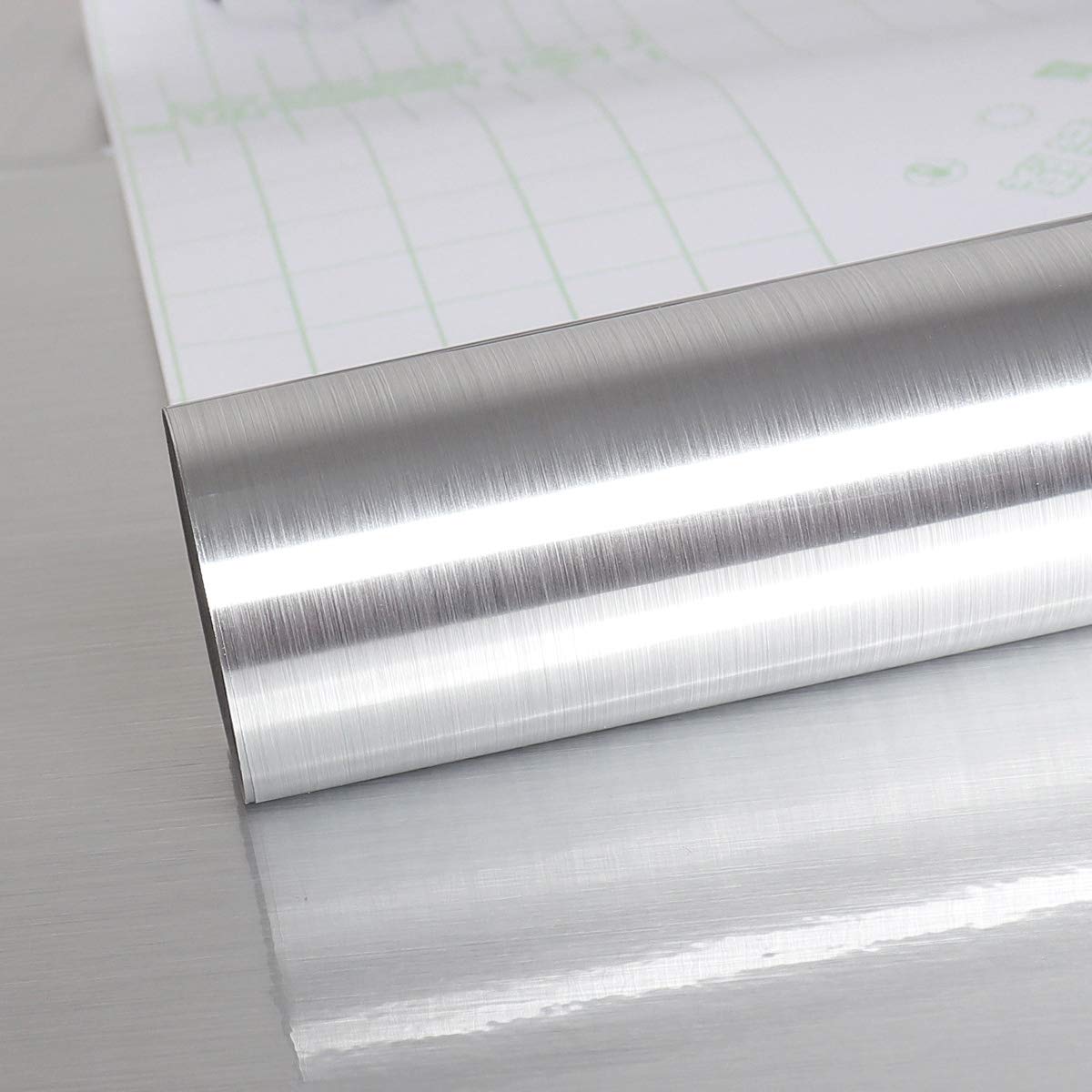 Foil Effect Sticky Back Plastic - Silver 40 x 300 cm-image-f3df1f6b-5206-48a4-a0e6-88b103136e6d-99868