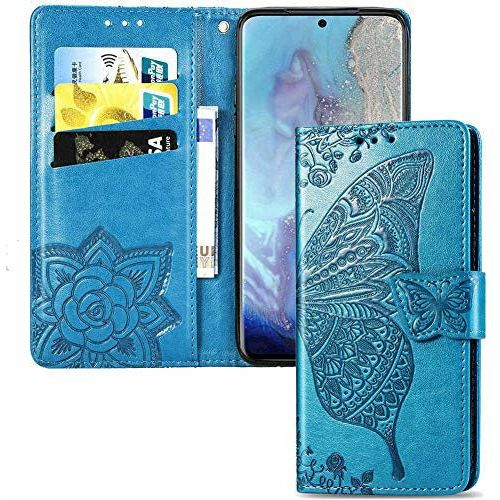 Phone Stand IMEIKONST Huawei Honor 10 Custodia Embossed Premium Phone Cover A Libro In Pelle PU Flip Portafoglio Holder Protettiva Magnetic Stand Caso Per Huawei Honor 10 Mandala Red LD Cover Huawei