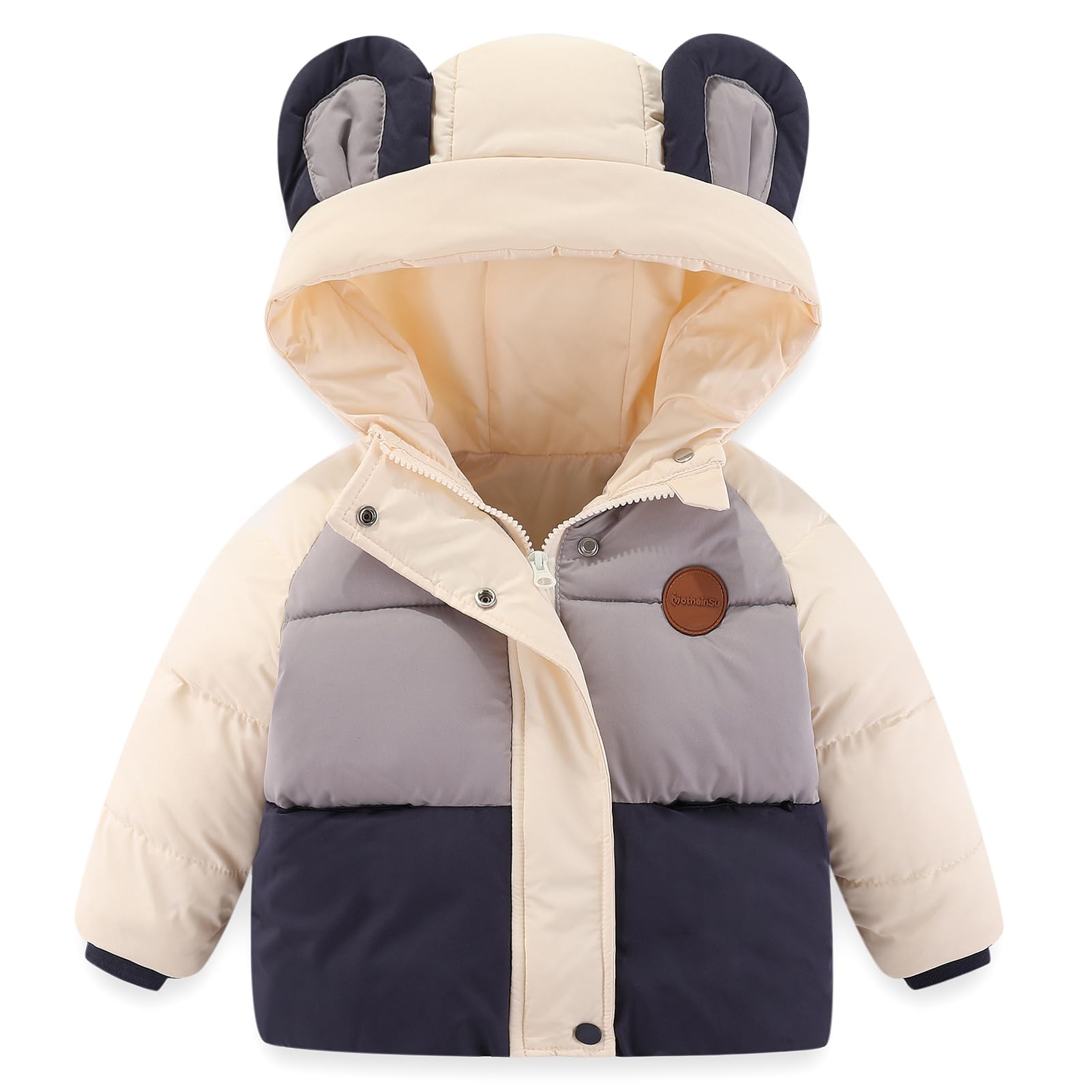 Baby Girls Boys Winter Down Jacket,Navy size blue,5-6Y,Tag 130-image-b1d4cb5c-9906-419c-bd28-9c49b040554a-34808