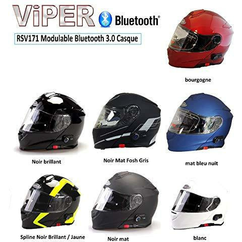 bluetooth stereo motorcycle helmet viper rs v121 RS-V121 v8 Blinc4 Modular Flip Front Motorbike | ECE 22.06 Bluetooth-Enabled Helmets: A Comprehensive Guide