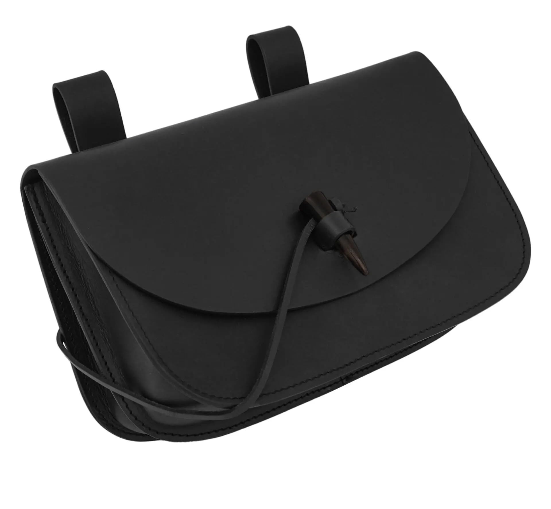 Medieval Belt Pouch for Cosplay - Black 9.6” × 6.5”-image-3a77bbd8-605b-45d9-b425-b9f580c35fbb-110993