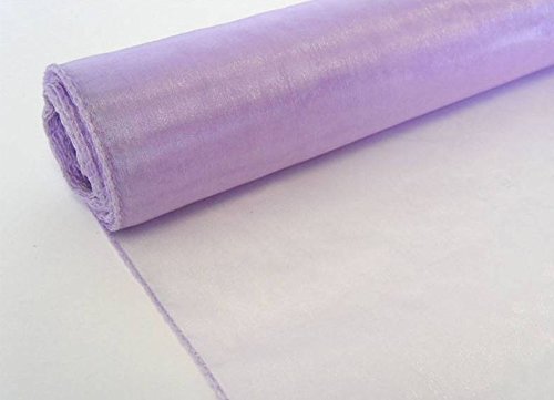 9 Metre Lilac Organza Fabric Sheer Table Runner - Perfect for Weddings & Parties-image-ef1ecdcf-8182-41ea-a66e-92bfd1594a9f-61635