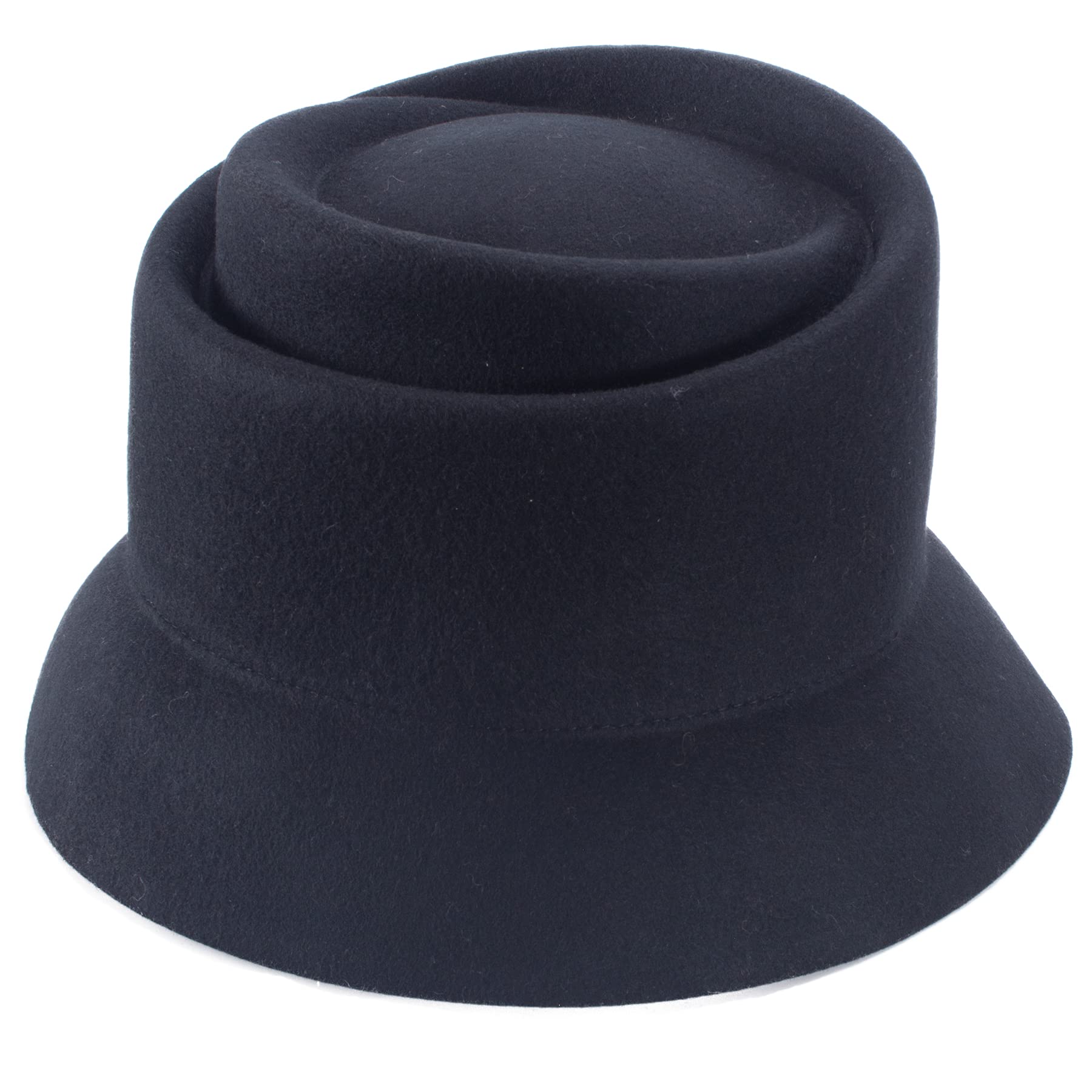 Women's Wool Fedora Hat - Black One Size-image-98801820-a239-4c75-8a72-0b2842acfc64-115508
