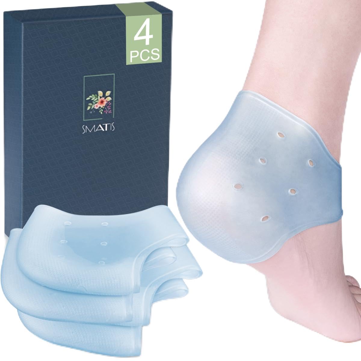 4PCS Heel Protector for Plantar Fasciitis - Relieve Heel Pain, Bone Spurs & Achilles Tendonitis-image-df137831-73b7-4432-9465-8984b6bebdba-61734