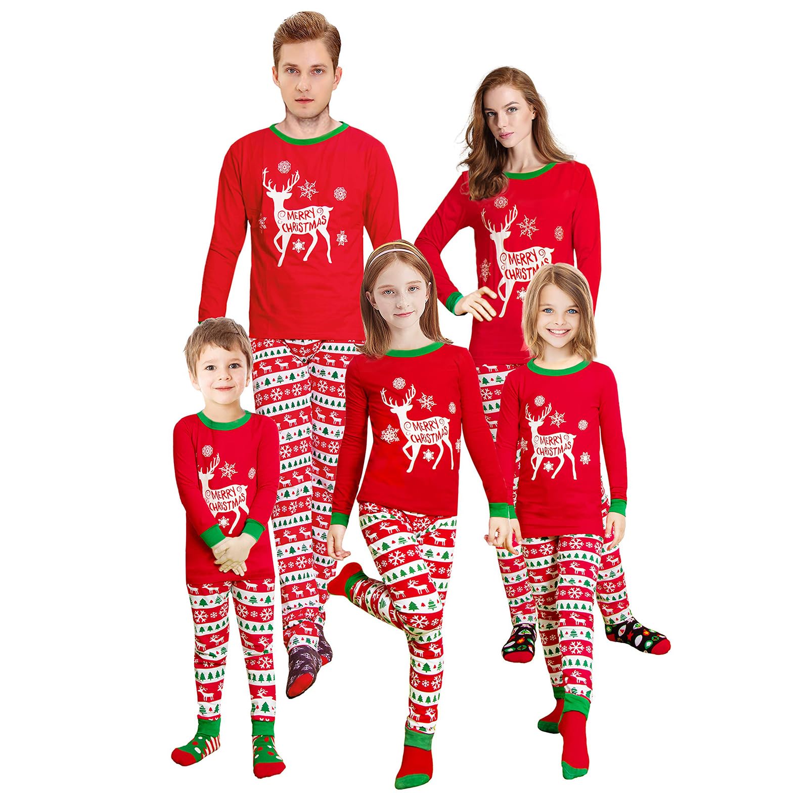 Family Christmas Pyjamas Set - Women Deer 3XL-image-3fcb8799-59ec-4dd9-9a60-08e530c24067-109956