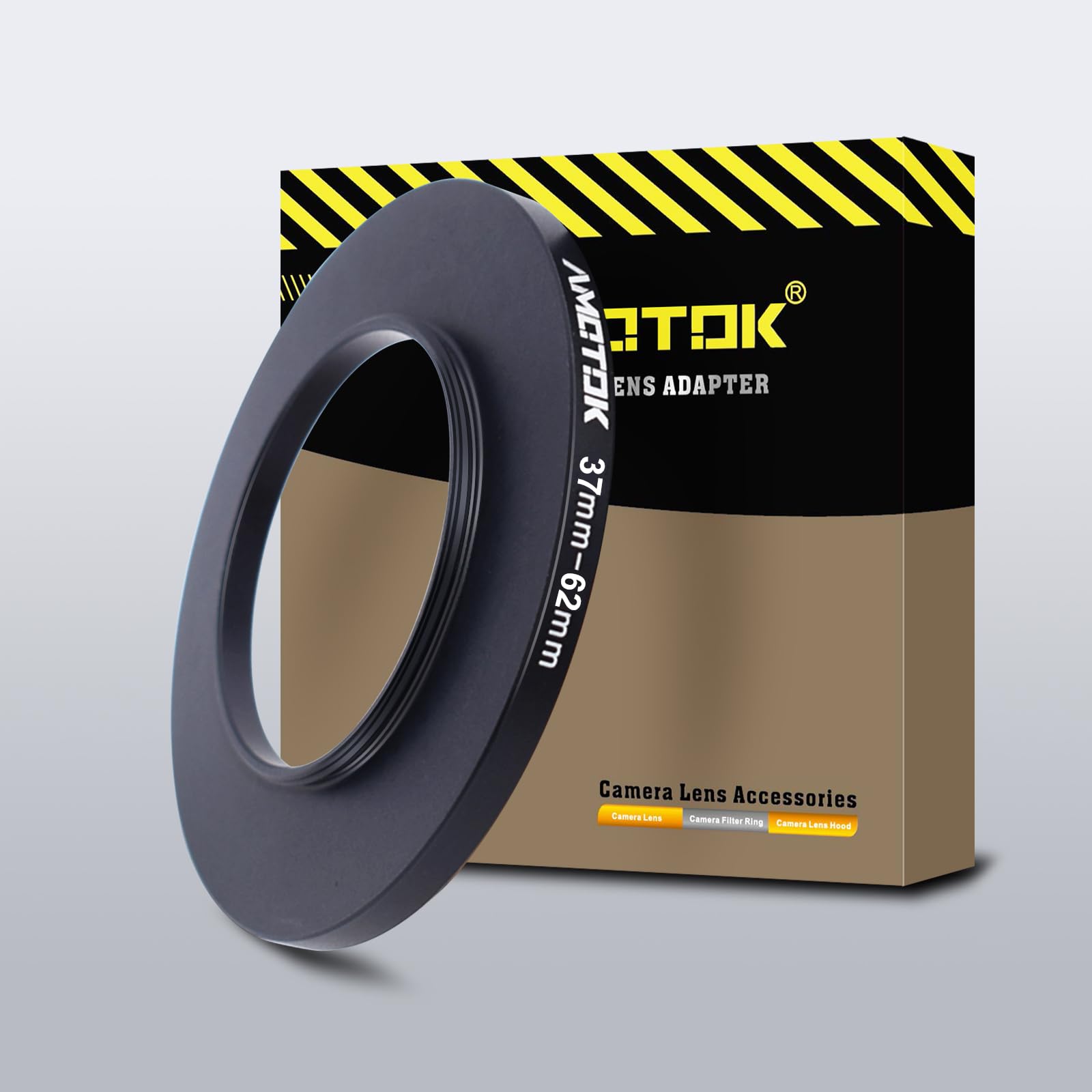 Lens Step Up Ring Adapter - Black 37-62mm-image-1b67686c-dcad-4de4-9a6f-c23ad7257d31-110436