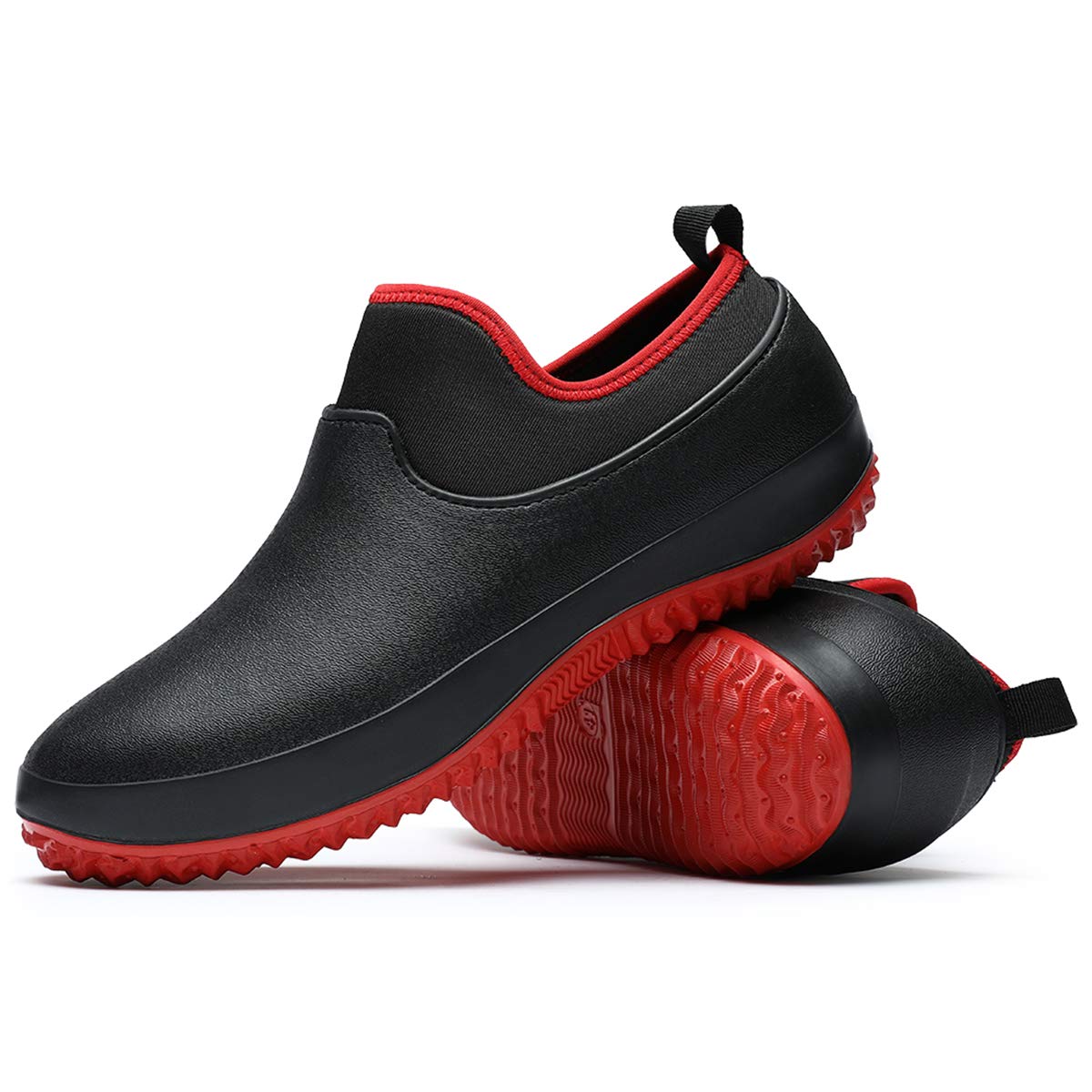 Chef Work Clogs Waterproof - Black Red UK 8-image-4fe4de4e-ad71-44ba-822a-c7a8b5b1ac51-109778