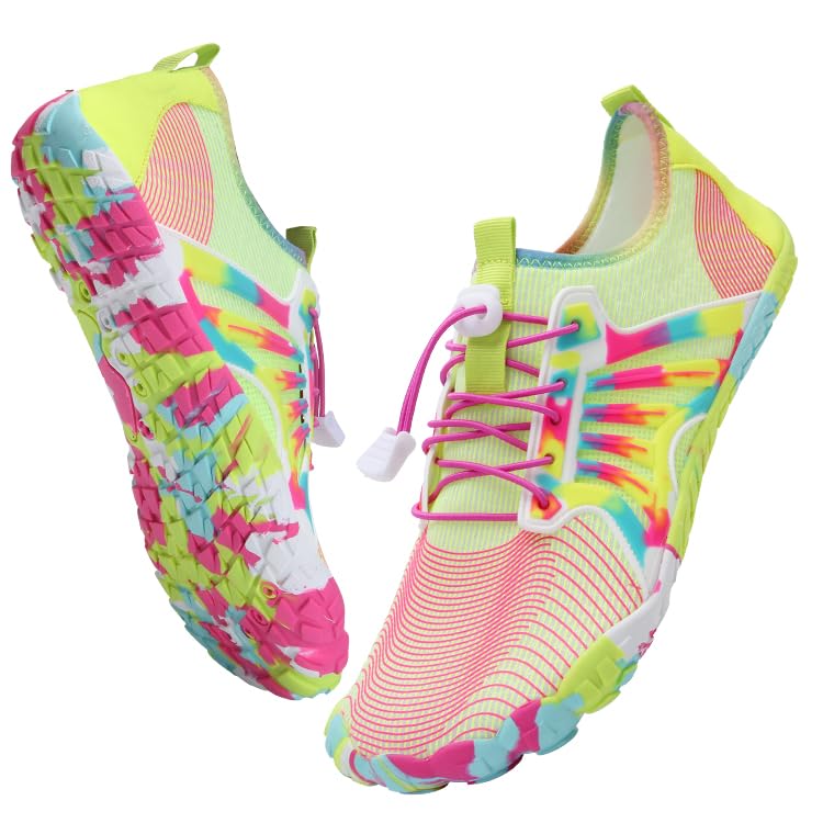 Water Shoes Barefoot Quick-Dry - Yellow Pink 5.5UK-image-603fb162-f010-4856-84ad-543a441e6526-116869