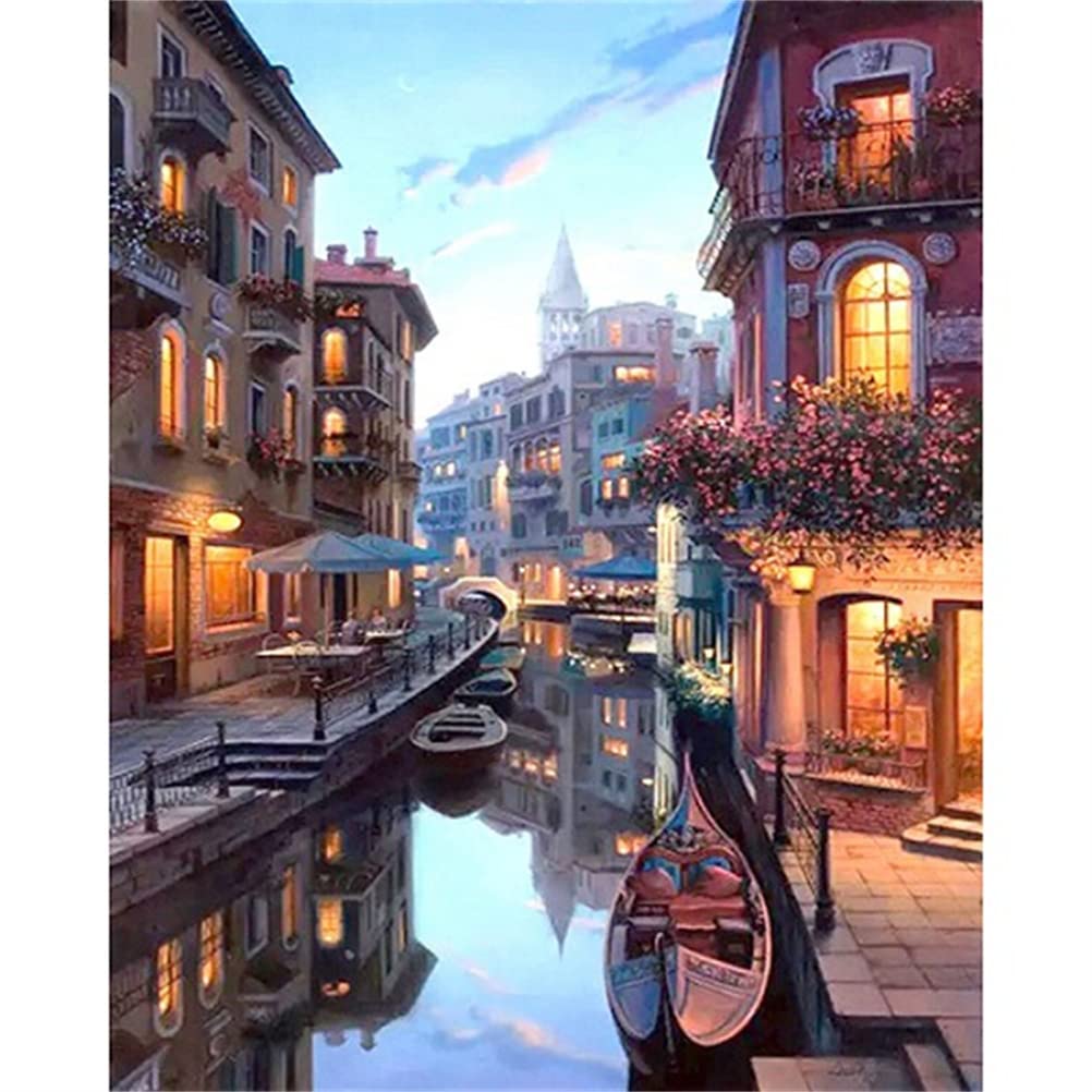 Paint by Numbers Venice Kit - Framed 16x20 inch