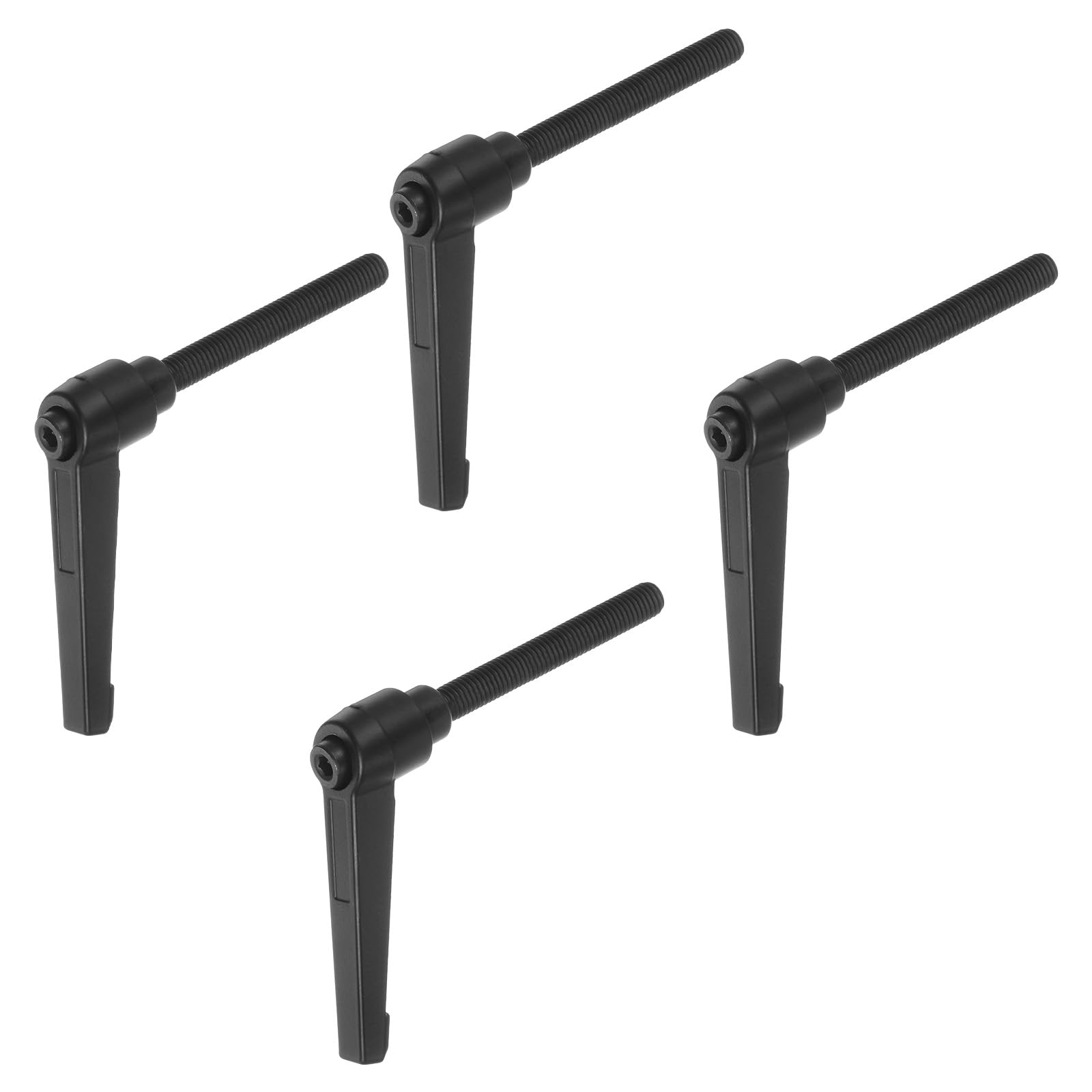 4pcs Adjustable Black Clamping Lever Handles M8 x 80mm Quick Release Ratchet-image-97f28b7b-ae94-471c-9754-8c1cdc74ba37-60724