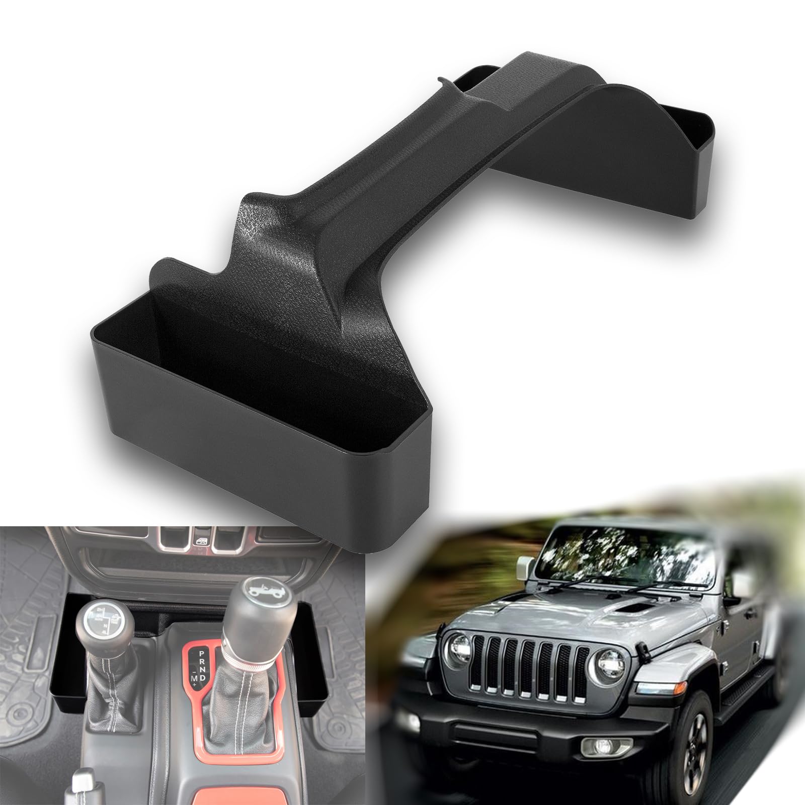 Gear Shift Storage Box for Wrangler JL/JT - Black ct0002-image-0e74c5bb-ca97-4d37-b9e7-37961f7417d3-110799