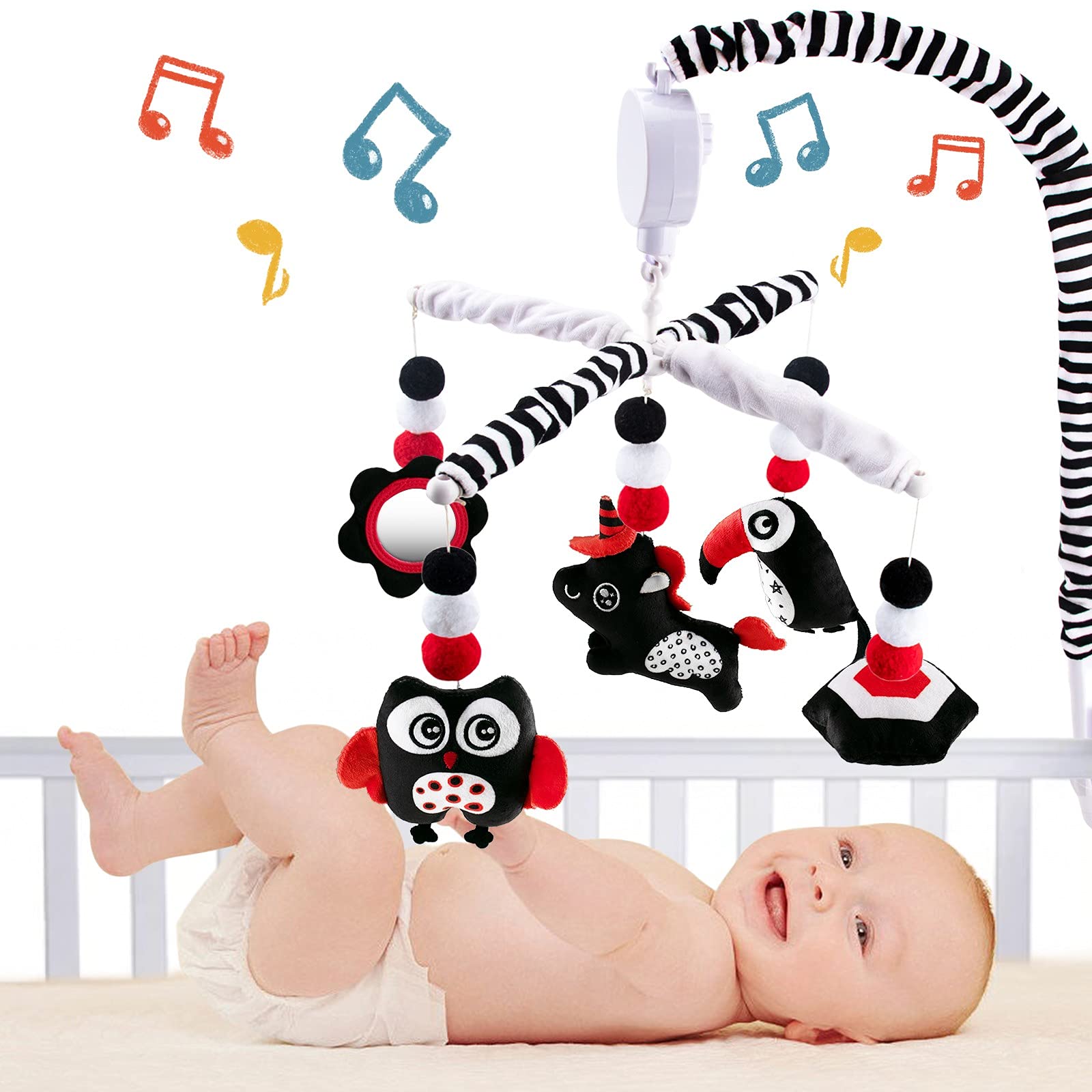 Baby Musical Crib Mobile - Black & White-image-5e4ccea0-e885-4c10-b400-b54d2667b8d5-120058