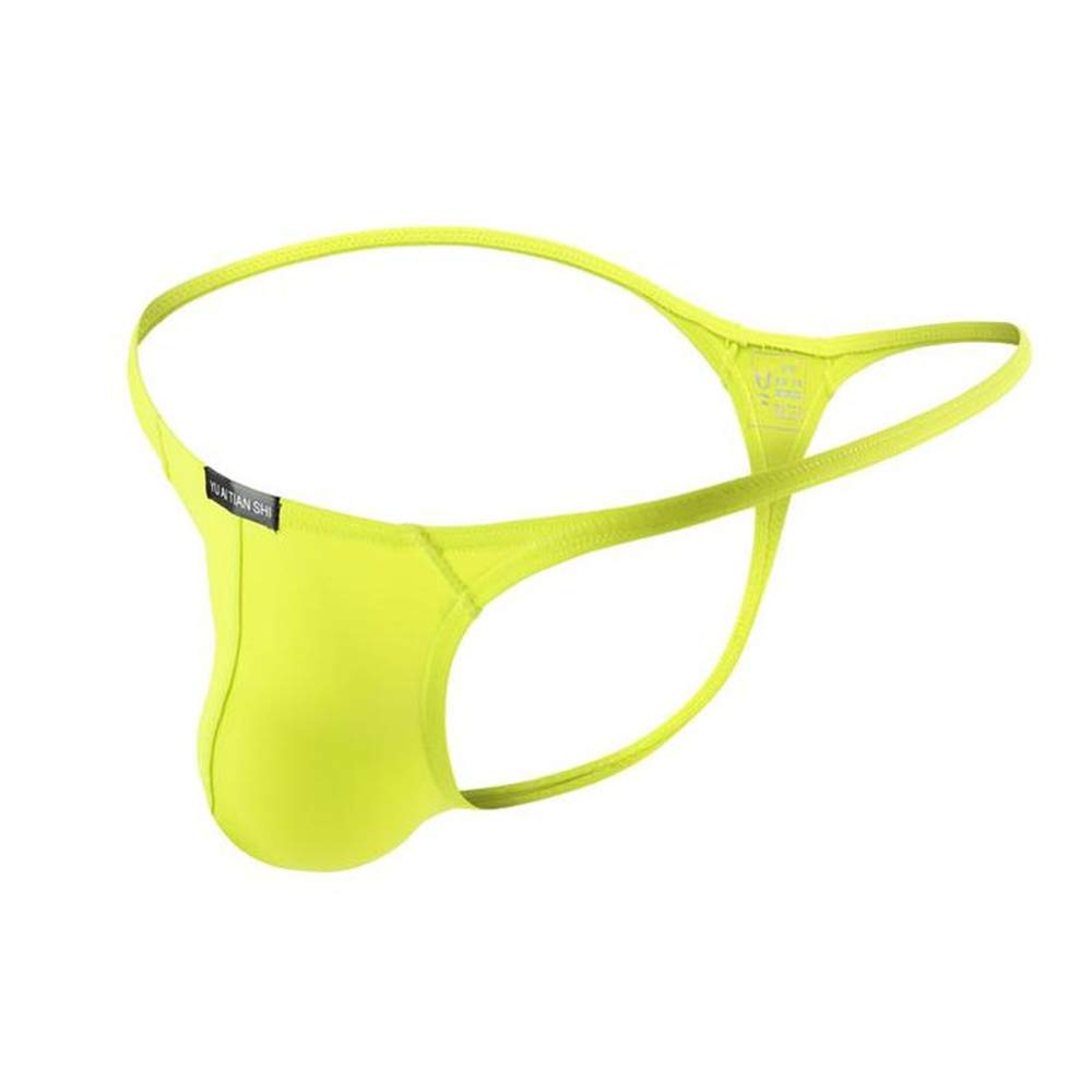 sandbank Men’s Single Pack Brief Ice Silk Low Rise Sexy Yellow XS(Tag-image-e7e62d83-7802-4cfb-ba54-ca3e499b9beb-64712