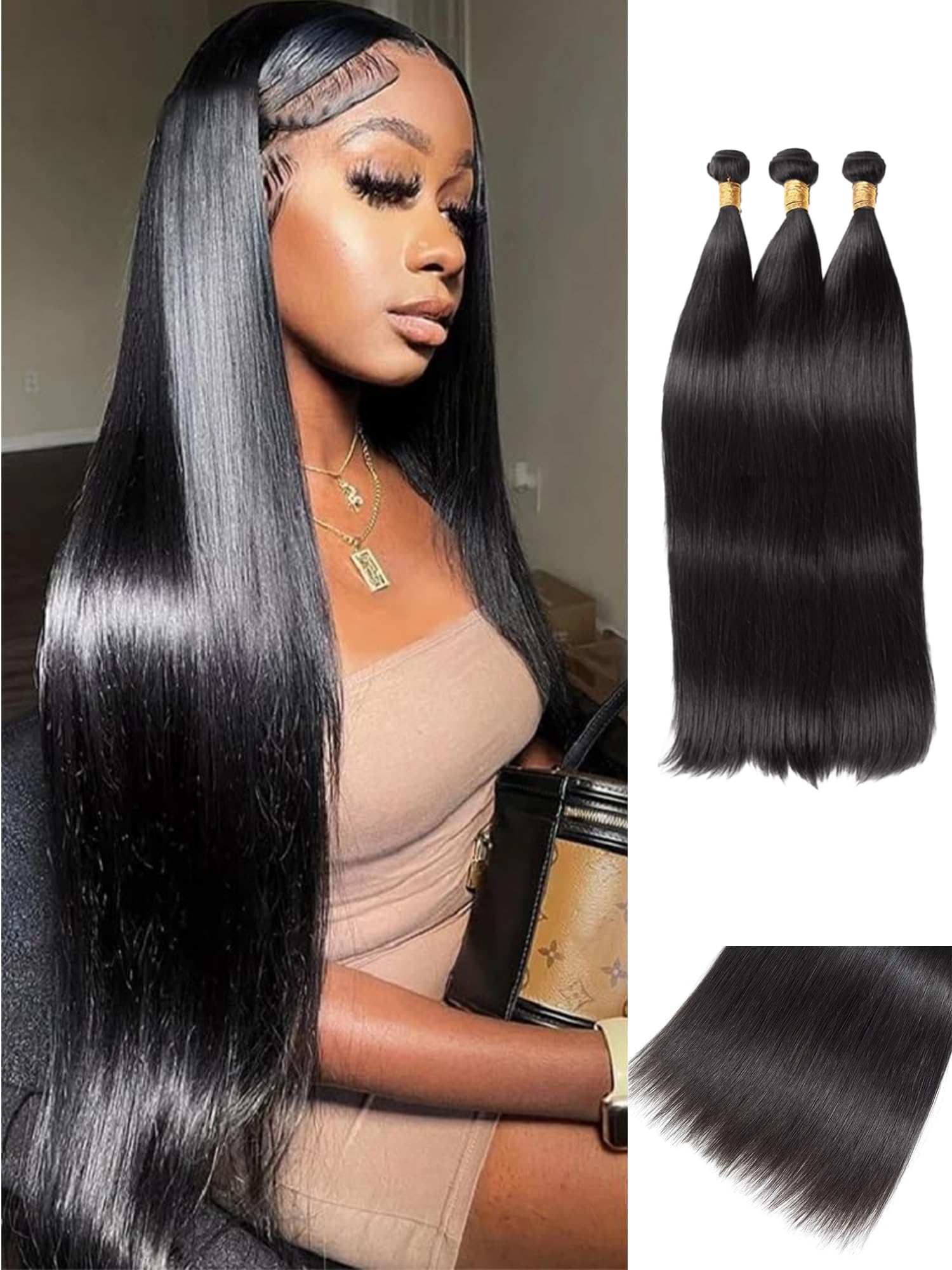 Brazilian Straight Virgin Hair - Natural Black 24 26 28-image-c73d3455-eac8-4c14-b208-6ae0f9ed40ed-122444