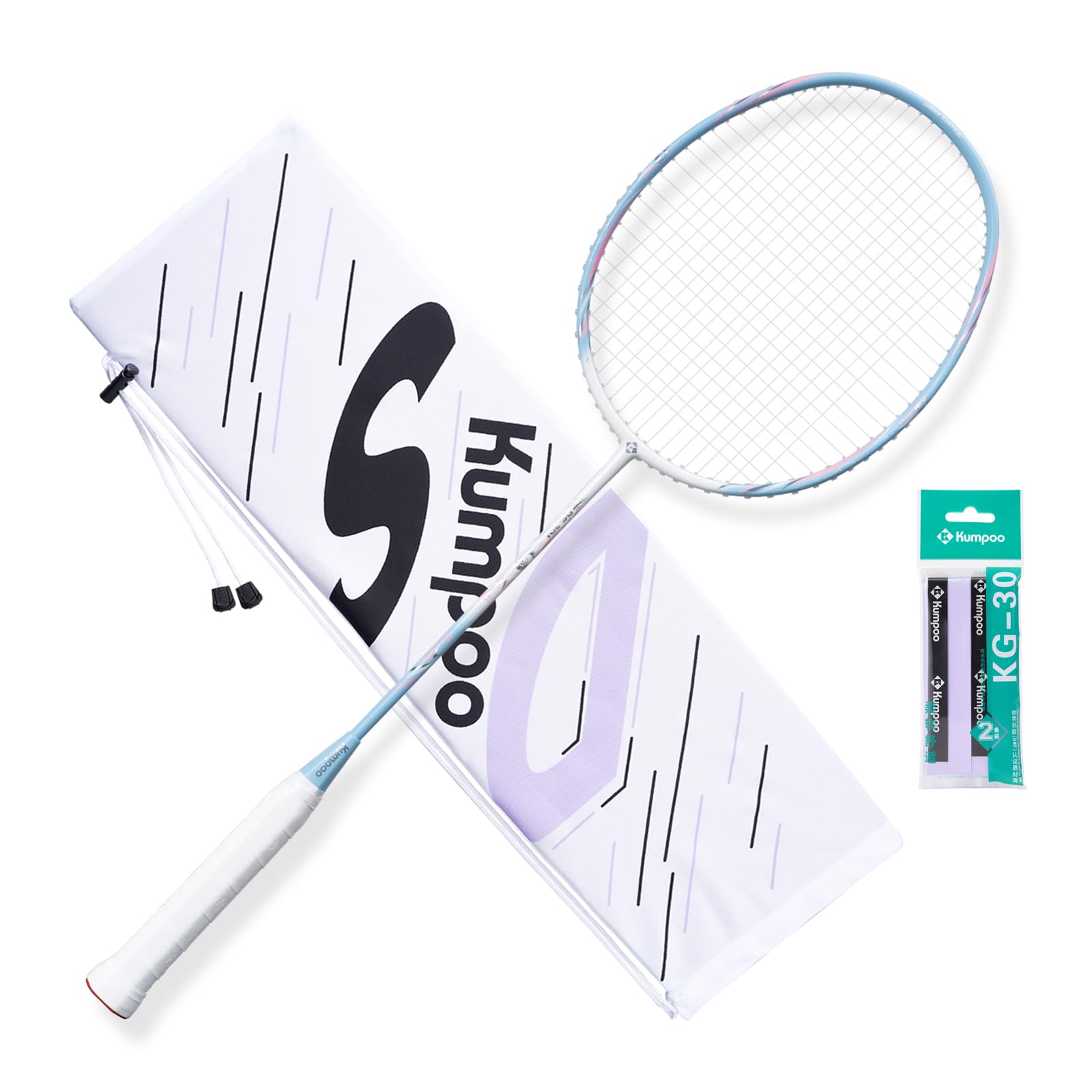 Badminton Racket Set Carbon Fibre - Blue One Size-image-6749f05e-e475-4de3-99cf-24503cc1c5d5-120534