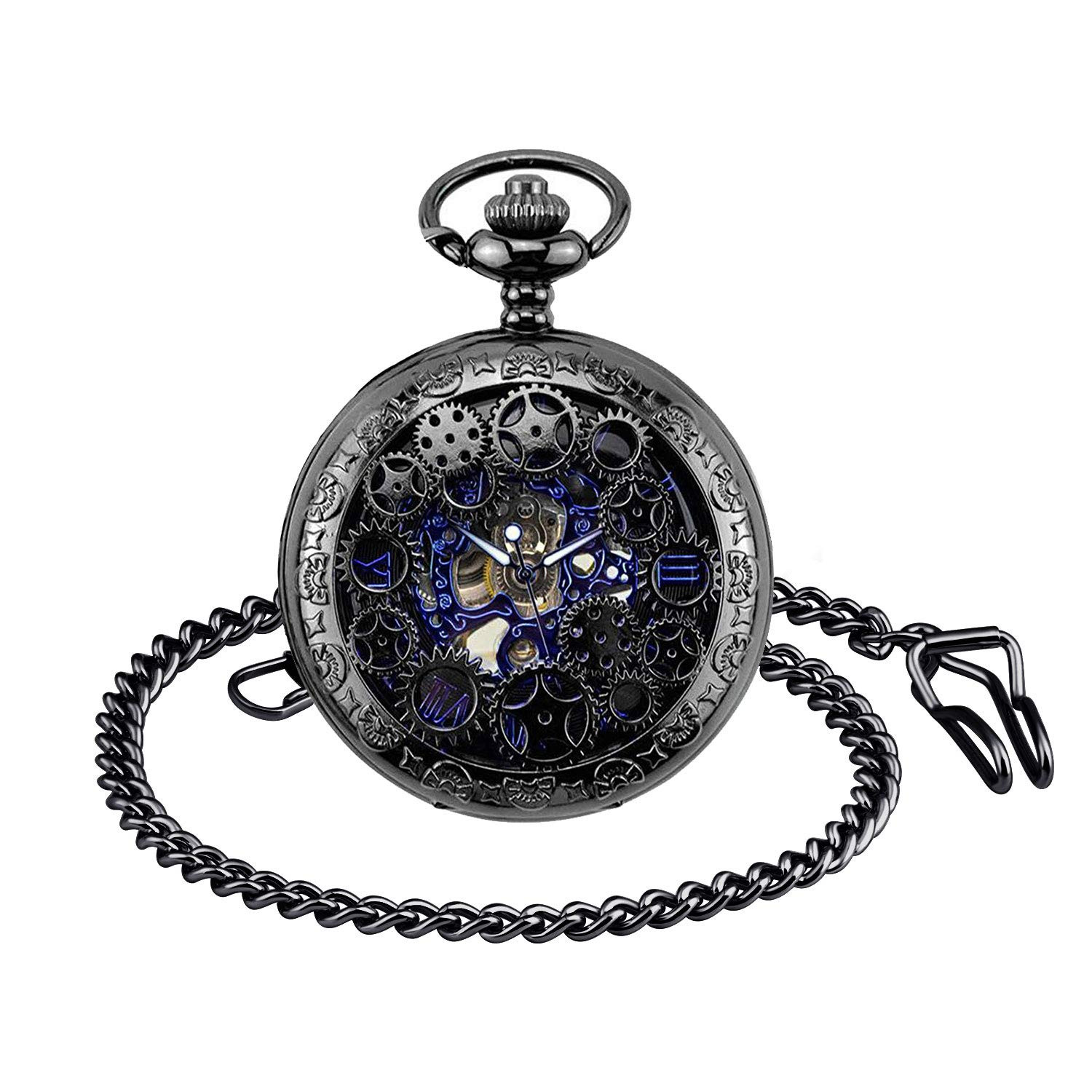 Mechanical Pocket Watch Vintage Skeleton - Black-image-6c825578-e9d3-4a93-858a-14e760f229b3-4544