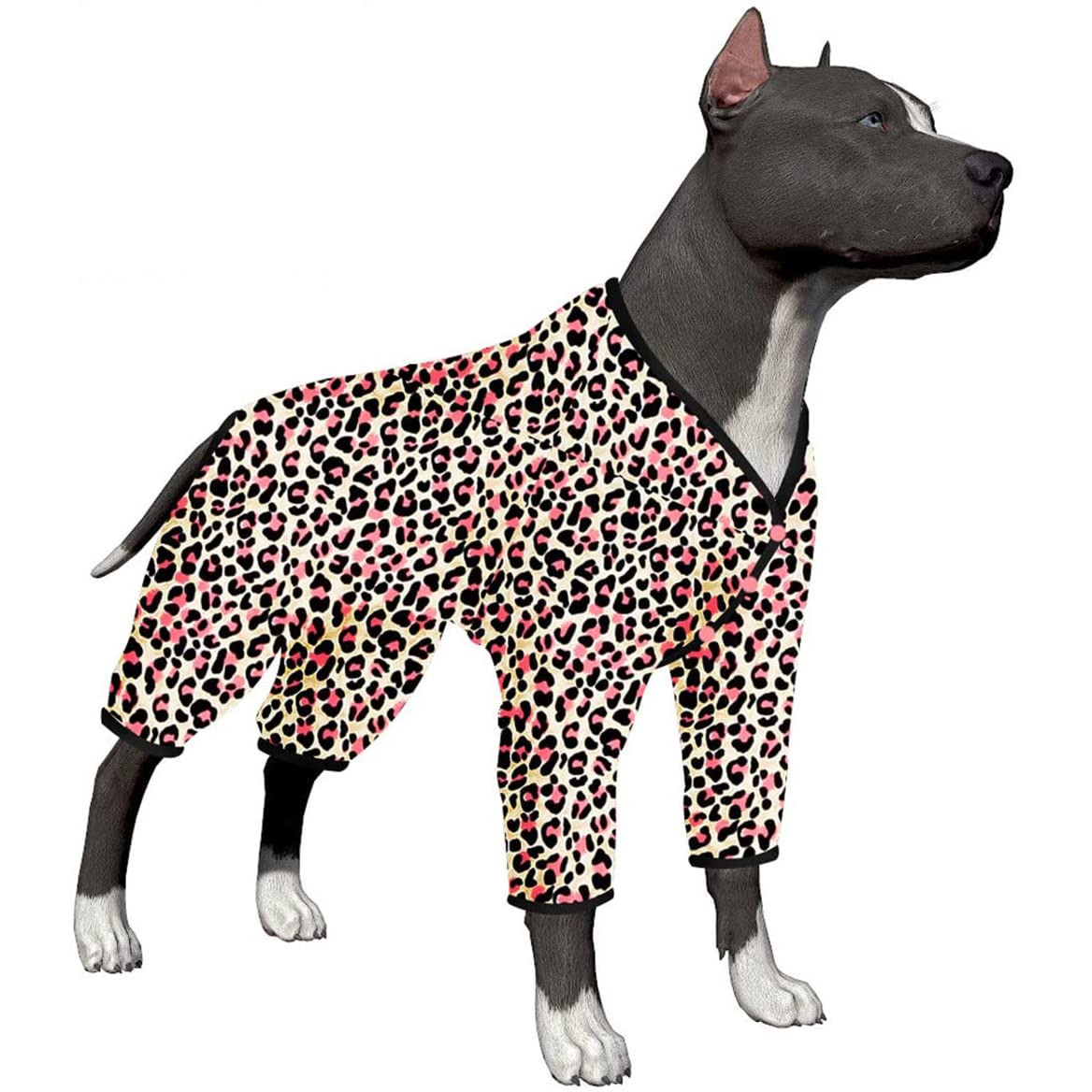 Large Dog Pyjamas UV Protection - Leopard Brown 3XL-image-6c357021-6262-432a-9b6e-0bb398320db9-126232