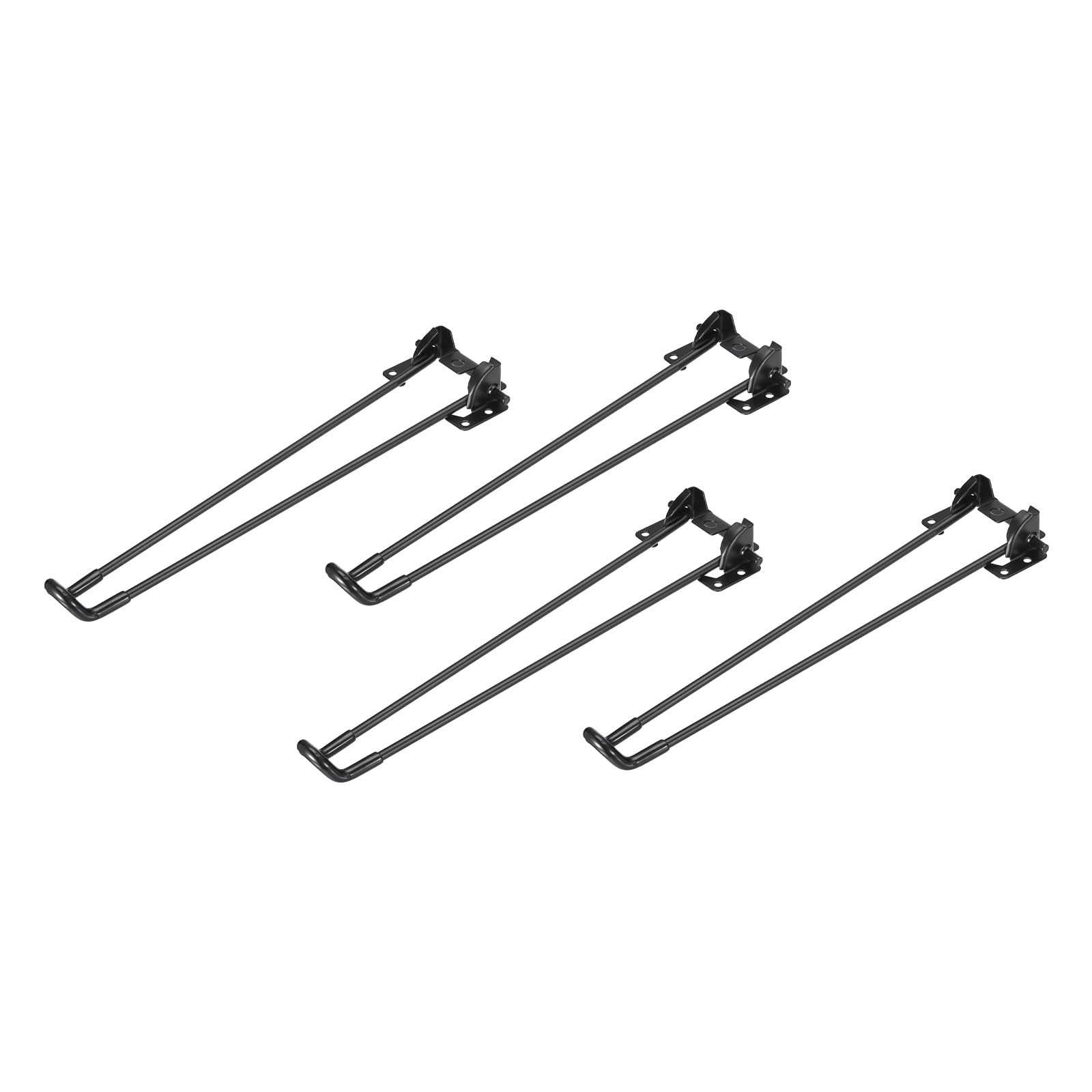 Folding Metal Table Legs 4pcs - Black 13.8"-image-65ea8bc2-3f96-47c9-a820-dbe20b265eed-125555