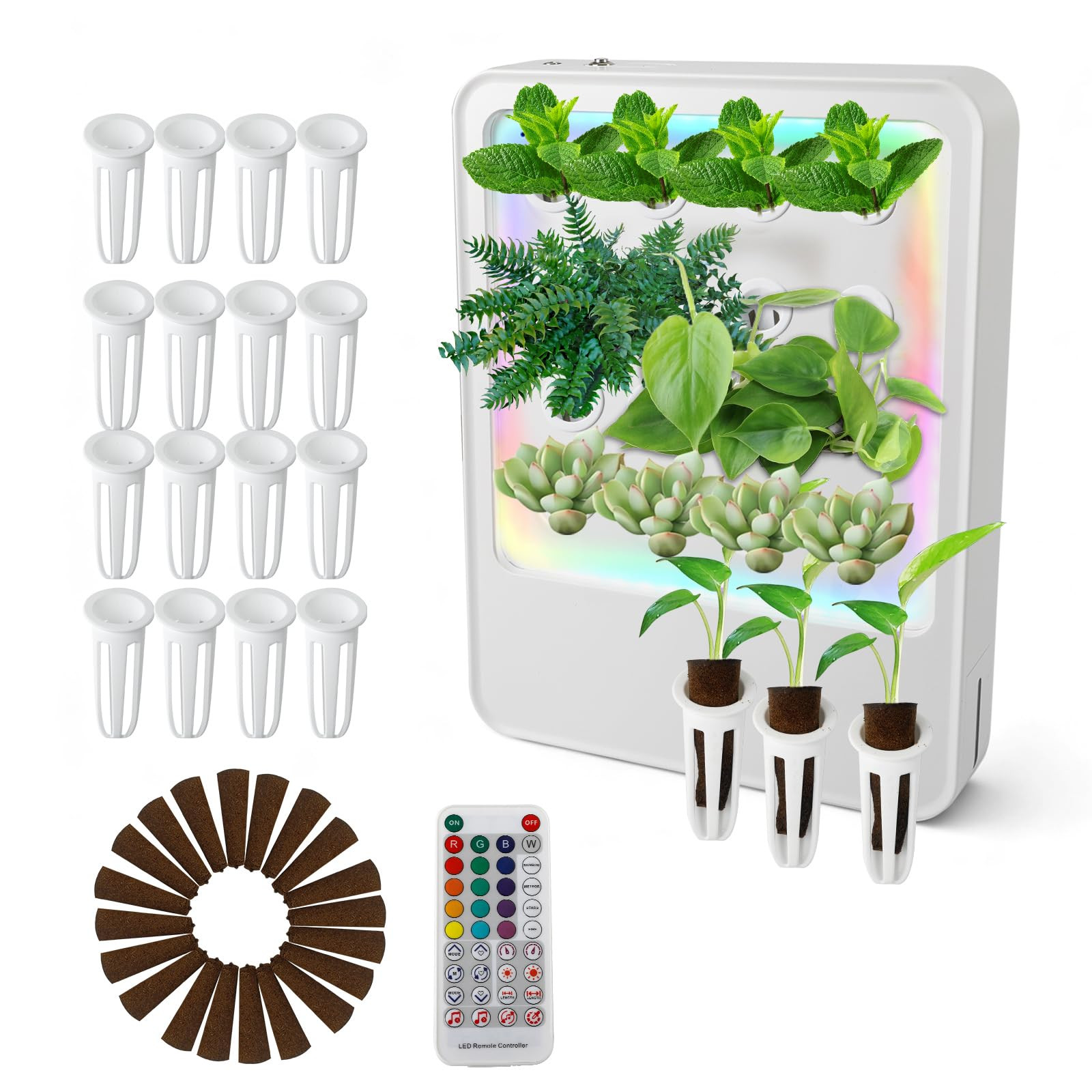 Hydroponic Garden 16 Pods APP Control - White-image-04431fc6-5798-437a-919e-8ee08eb1684a-268975