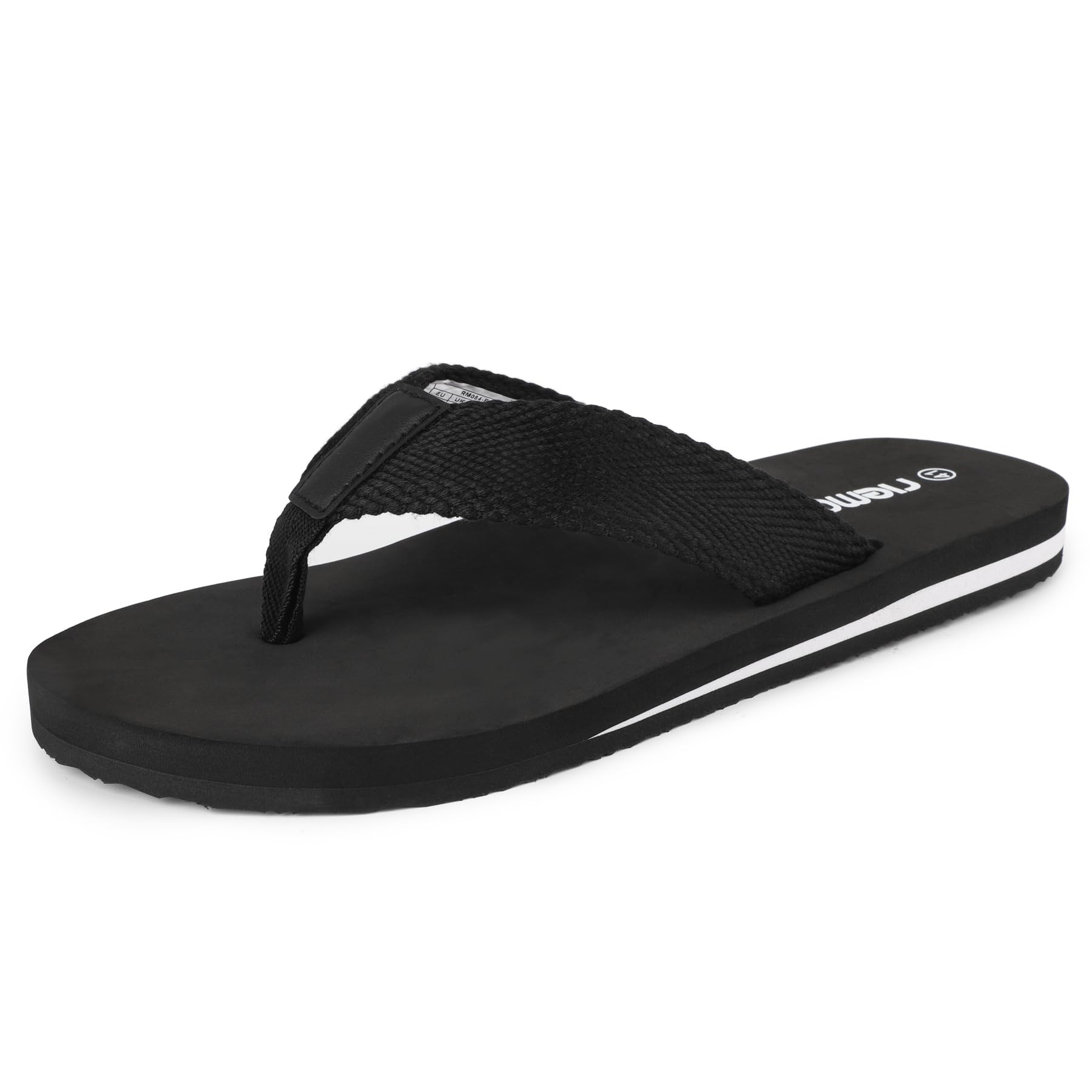 Men's Flip Flops with Arch Support - Black UK 12-image-09df429d-8cdb-485f-9456-e3ea140fcef1-135418