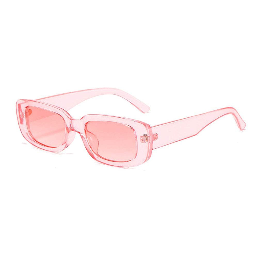 Women's Retro Rectangle Sunglasses - Pink M-image-159a6b15-c206-4719-8415-ee92129abb19-268396