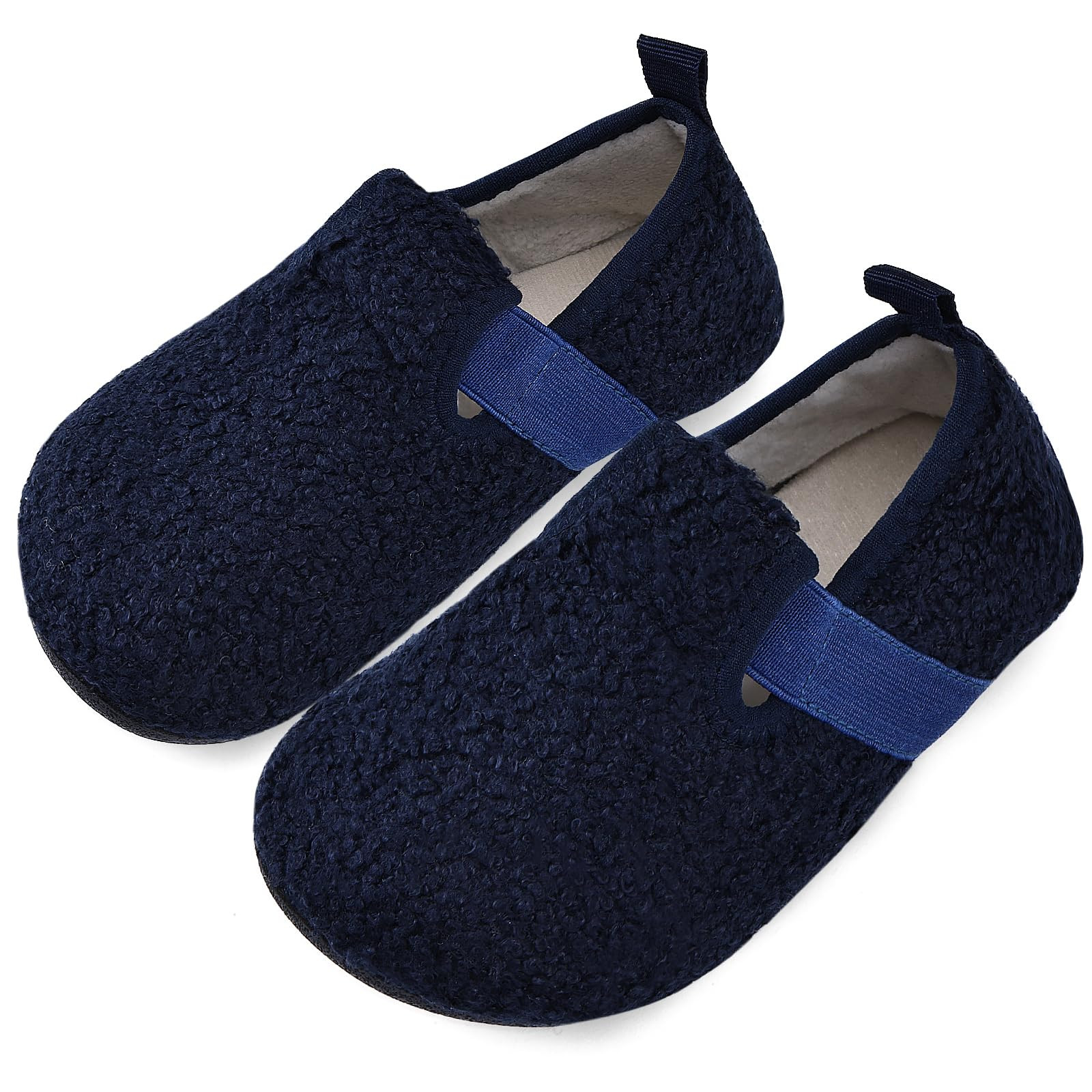 Kids Plush Slippers Anti-Slip - Dark Blue UK 9.5-image-f8f0f42f-c296-437e-84f3-871c8bf2ffe8-136104