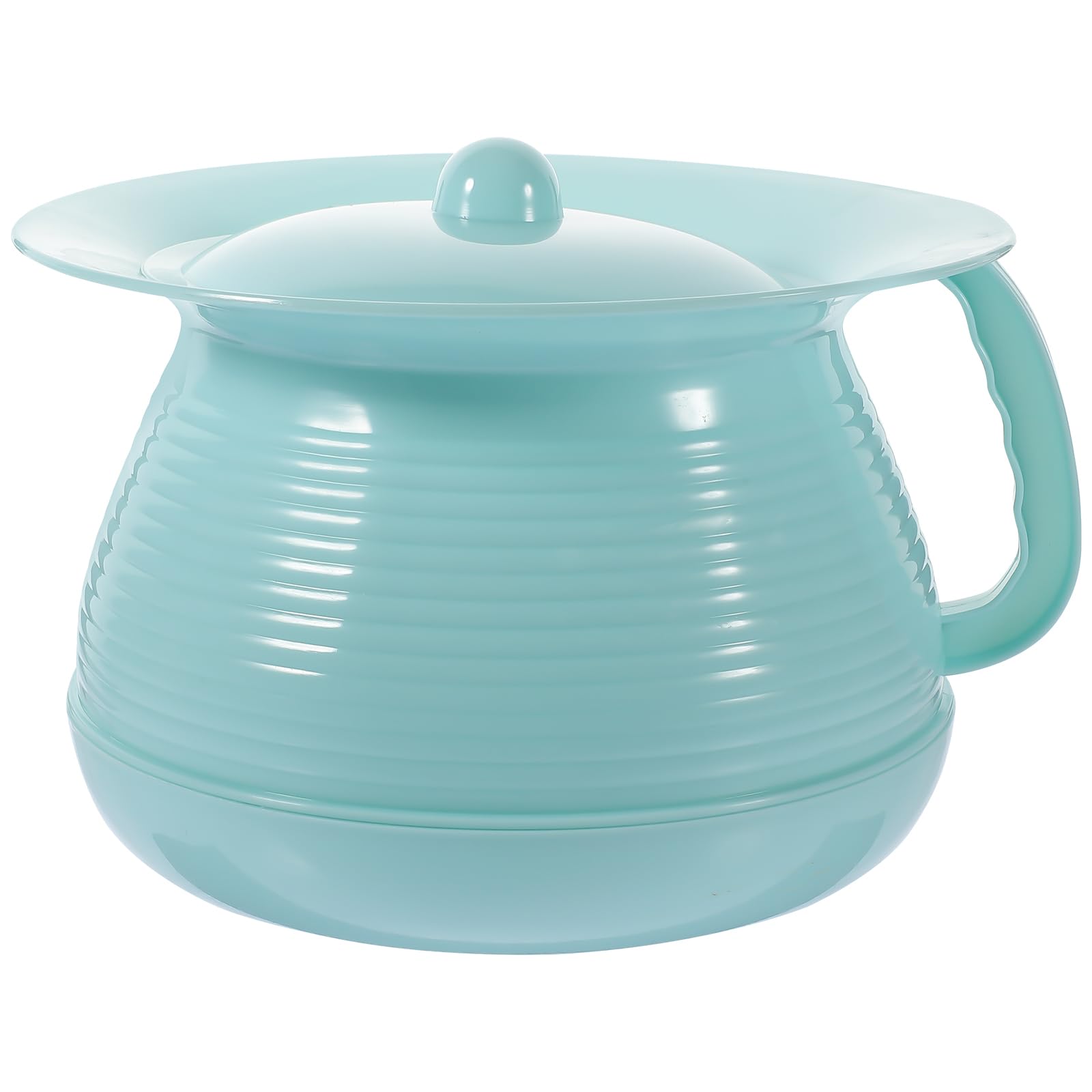 Children's Chamber Pot with Lid - Grey 21x21cm-image-c0344661-79e0-4caf-a6de-ae9b396acc89-129553