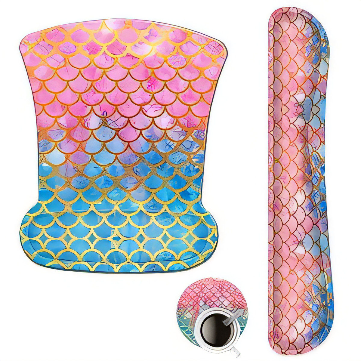 Ergonomic Keyboard & Mouse Pad Set - Mermaid Scales L-image-6e34bde8-2360-44bc-9acf-c5ed28a8be36-105937