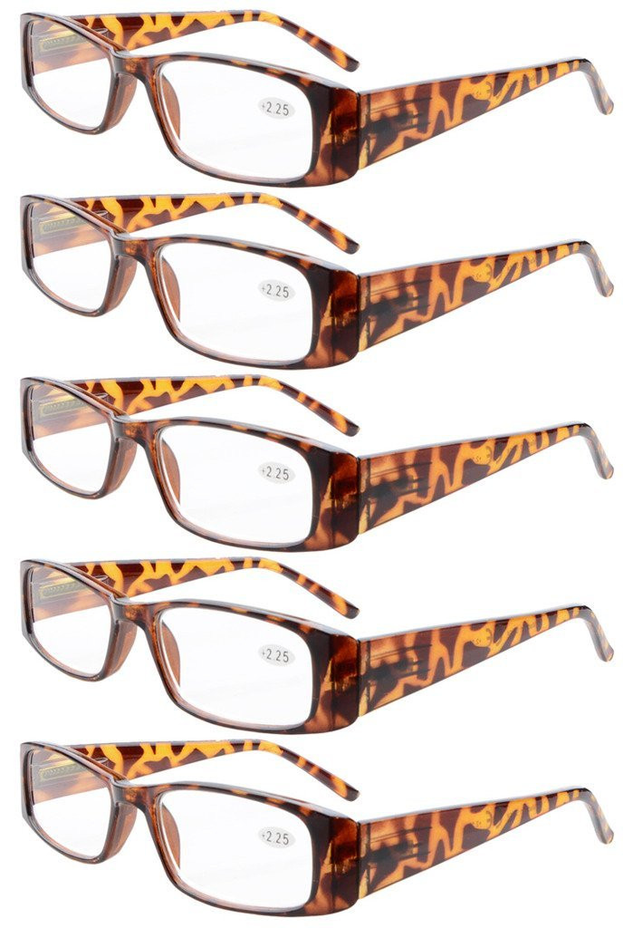 Reading Glasses 5-Pack - Tortoise +0.5-image-e8bc123f-754a-4126-8d29-2d511108eee1-4585