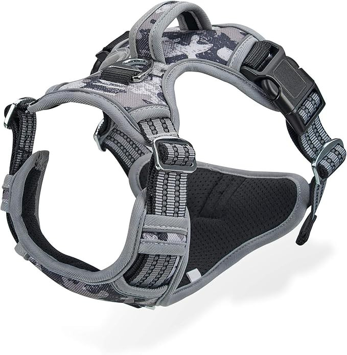 No-Pull Dog Harness - Camouflage Green L-image-be856c96-4891-41d9-9d17-08d53b9c9eb9-92915