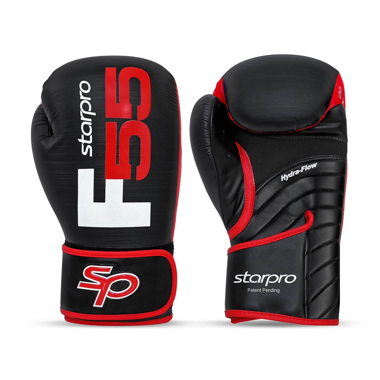 Fusion Boxing Gloves with S-Flex Impact Foam - Black/Red 10oz-image-df927dd8-af8d-46cb-ac2c-e19e16b34b0d-127613